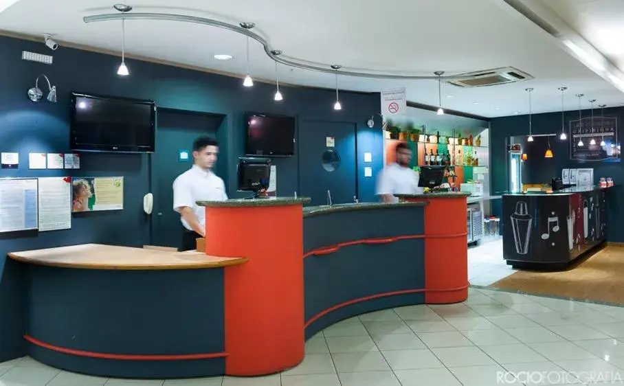 Lobby or reception in ibis Uberlandia Lobby or reception in ibis Uberlandia