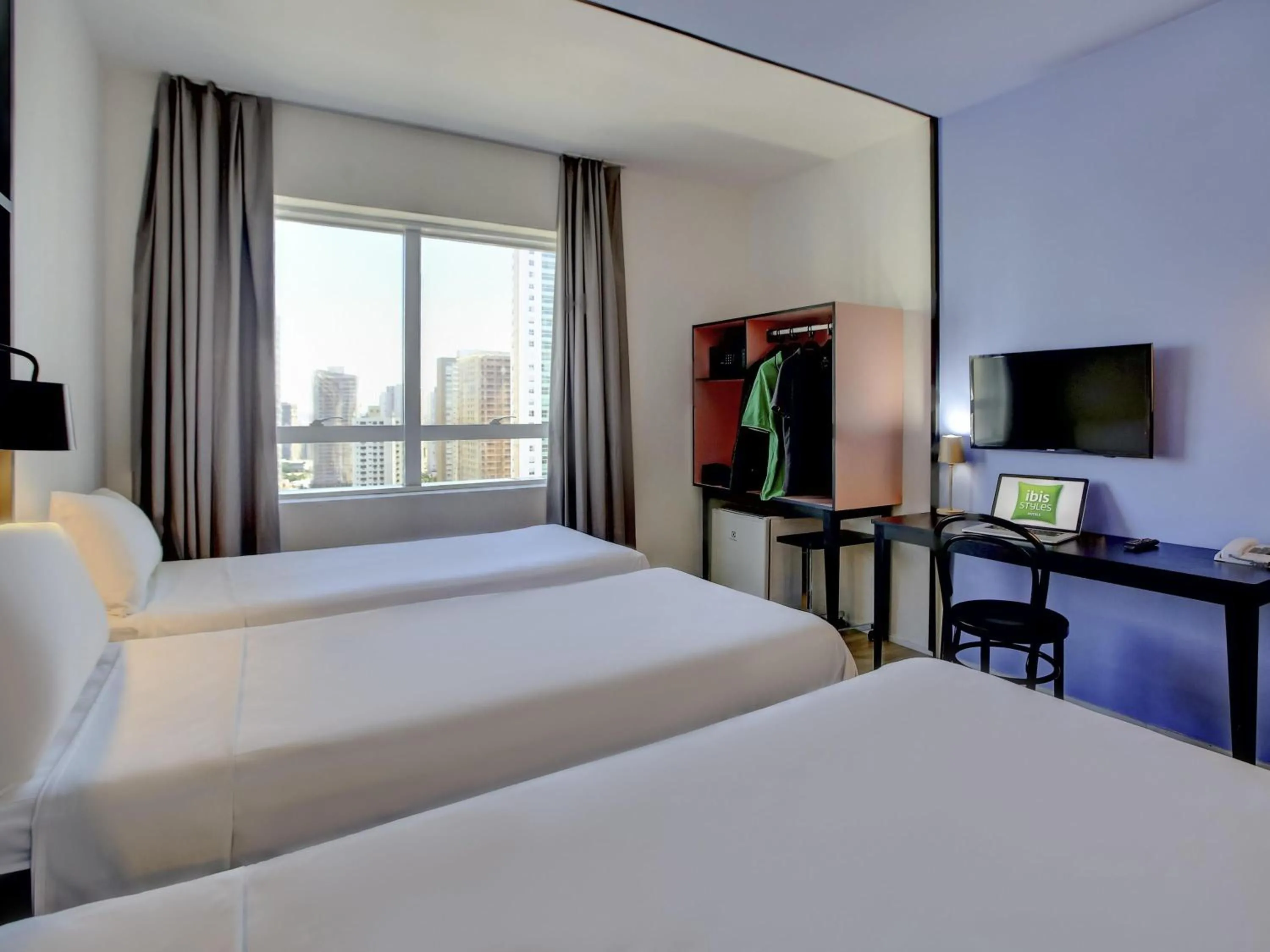 Bedroom, Bed in ibis Styles Goiania Marista