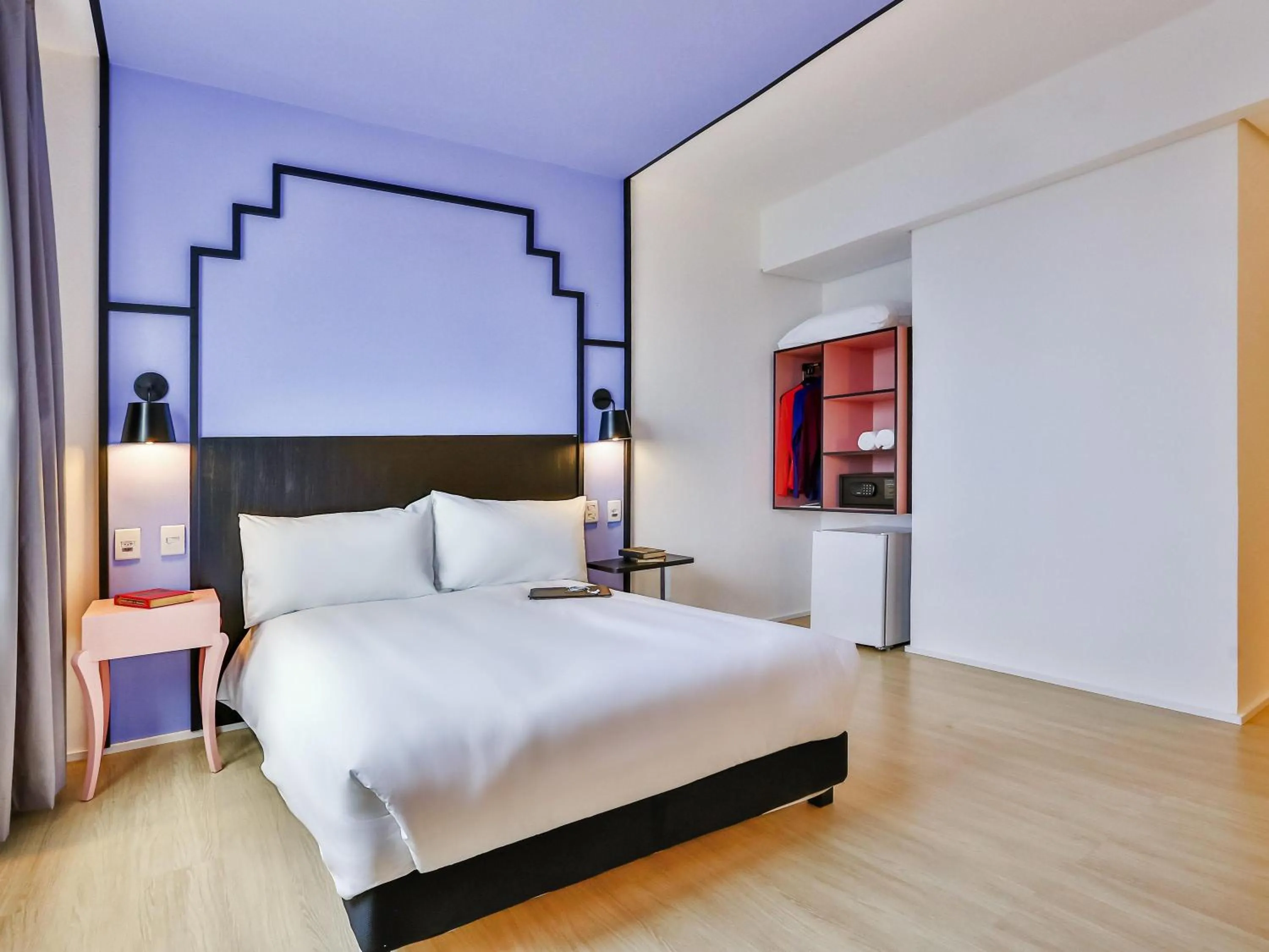 Bedroom, Bed in ibis Styles Goiania Marista