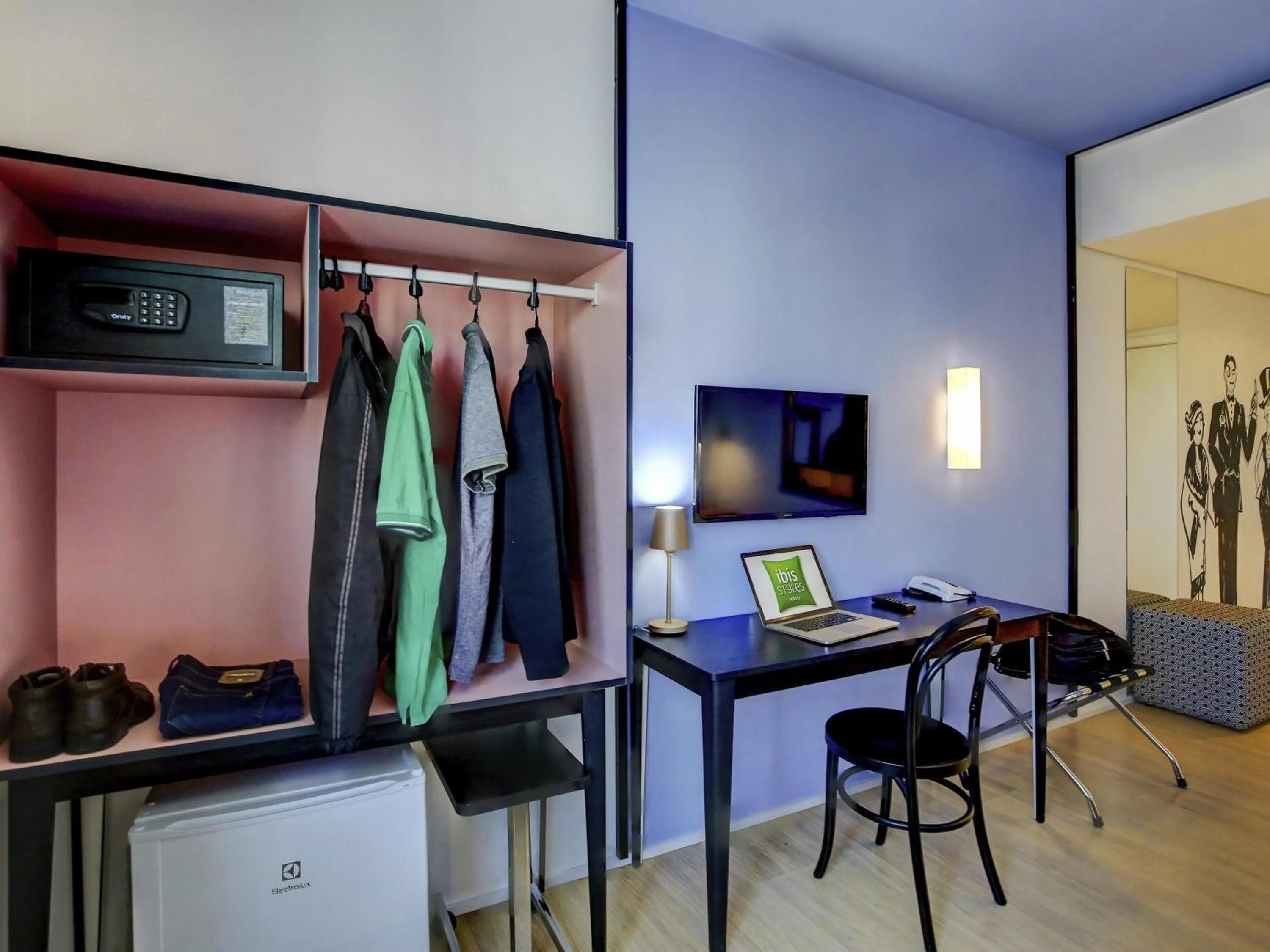 Bedroom in ibis Styles Goiania Marista