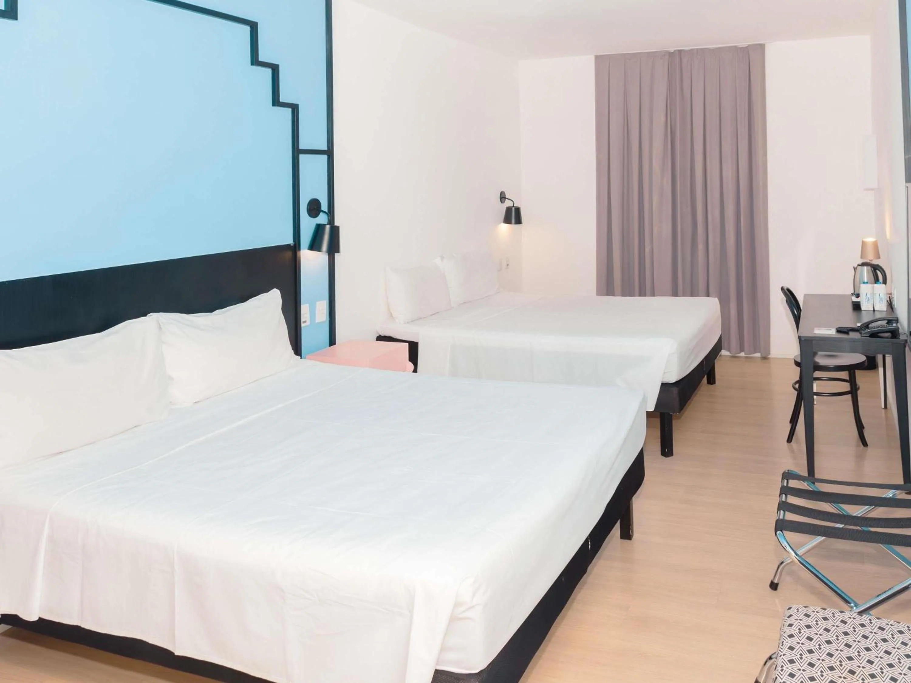 Bedroom, Bed in ibis Styles Goiania Marista