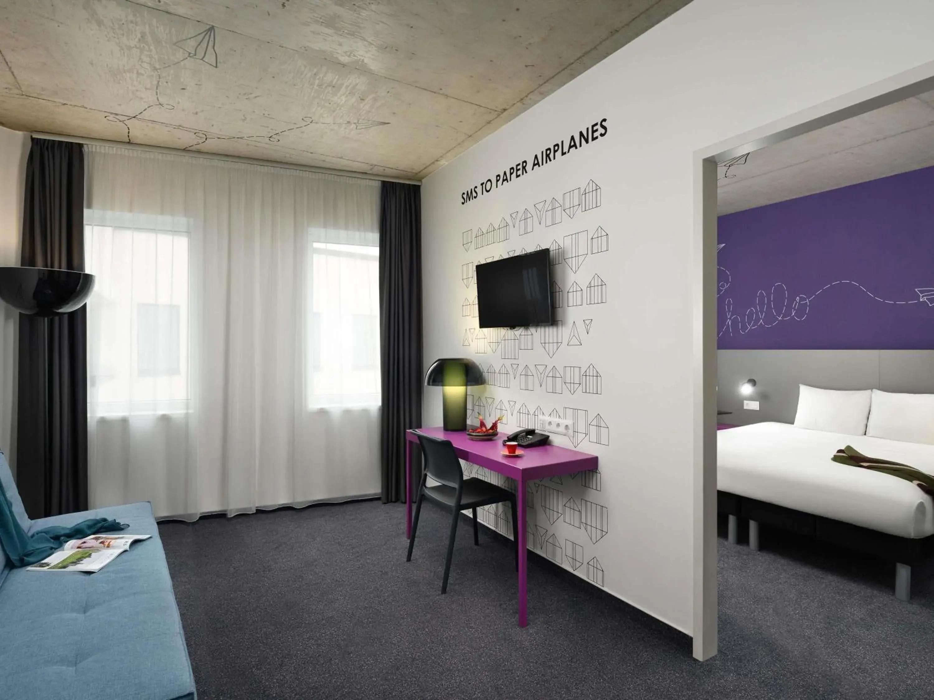 Standard Twin Room in ibis Styles Budapest Airport Standard Twin Room in ibis Styles Budapest Airport