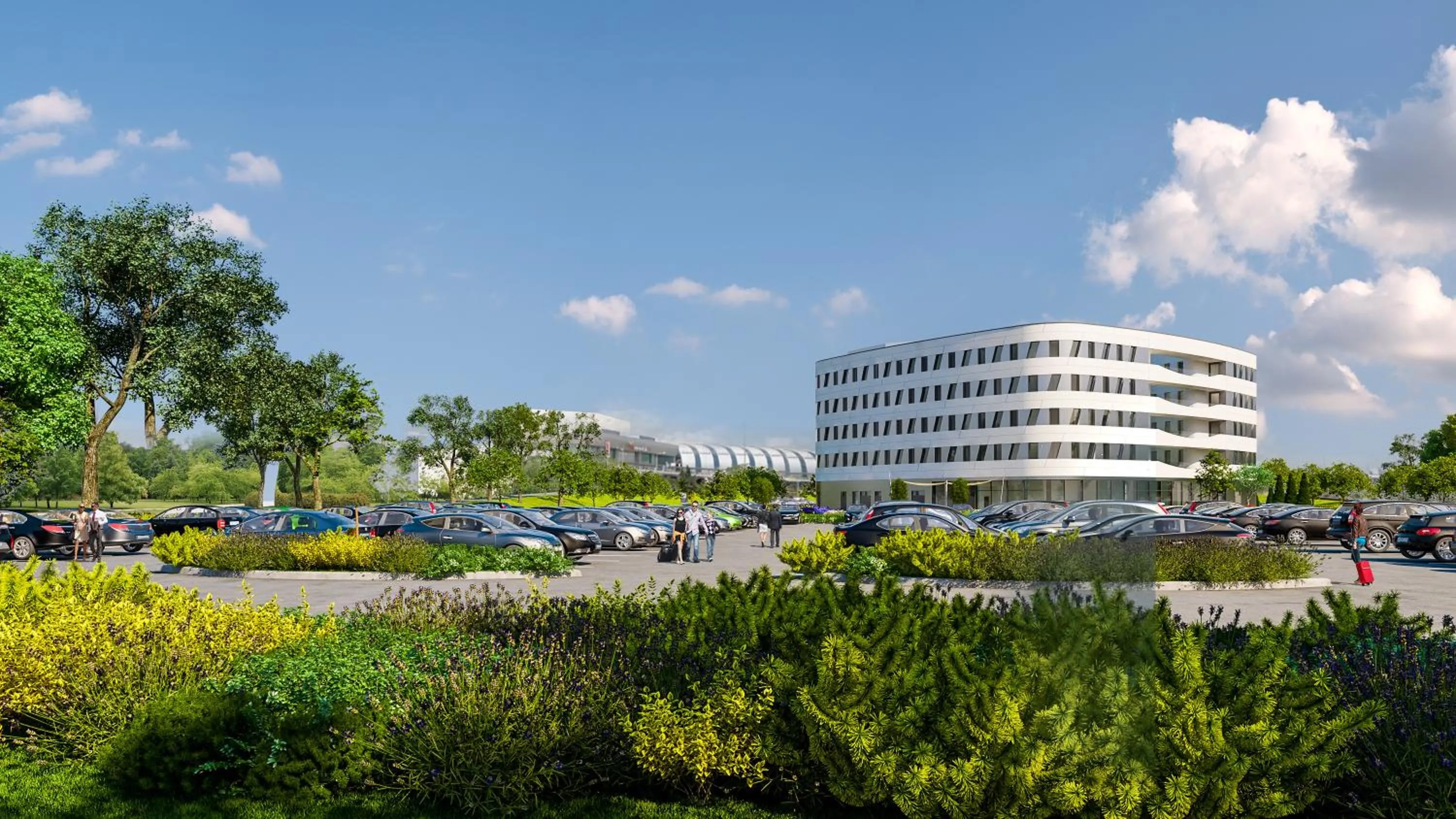 Property building in ibis Styles Budapest Airport
