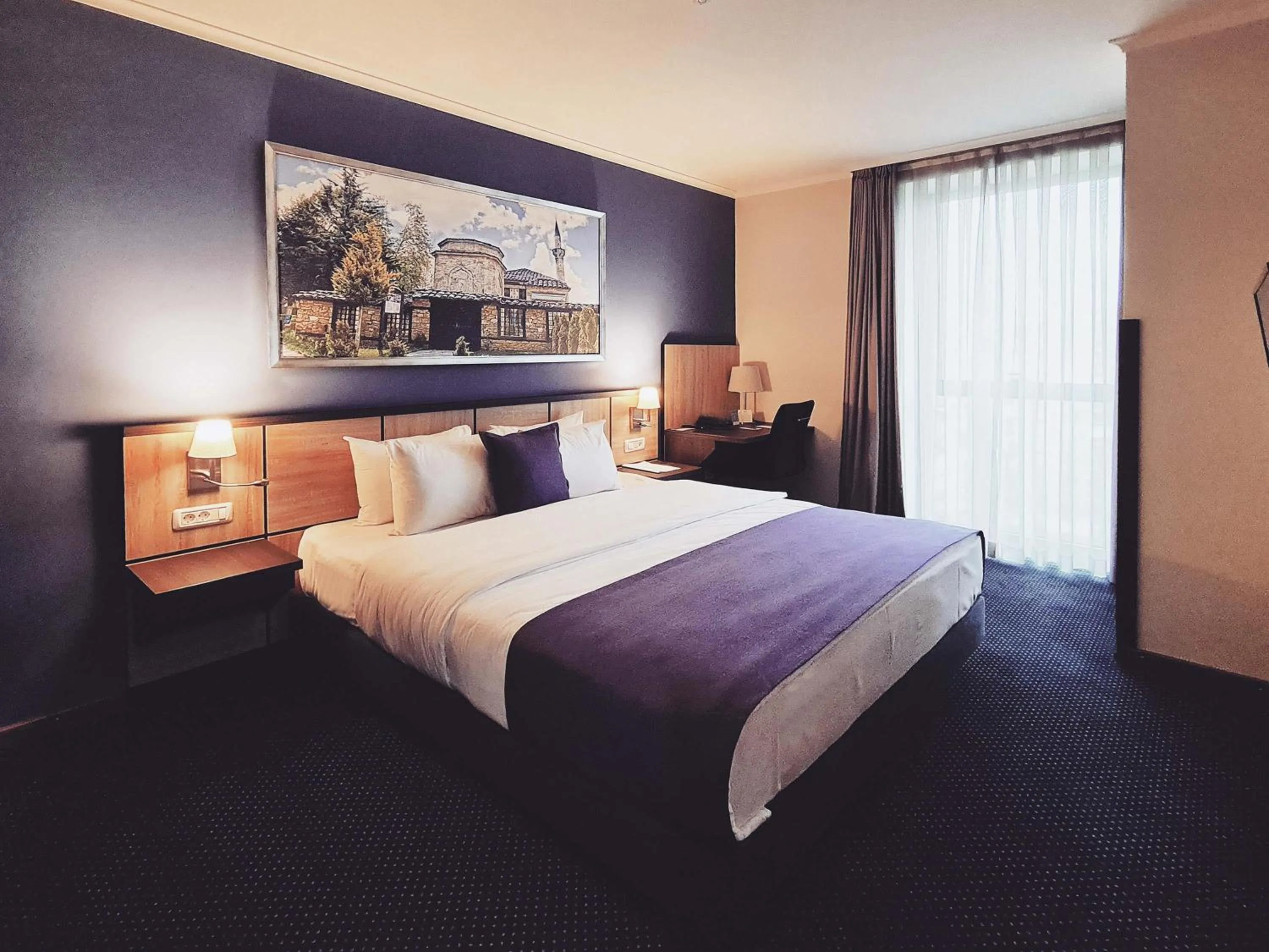 Bedroom, Bed in Mercure Tetovo