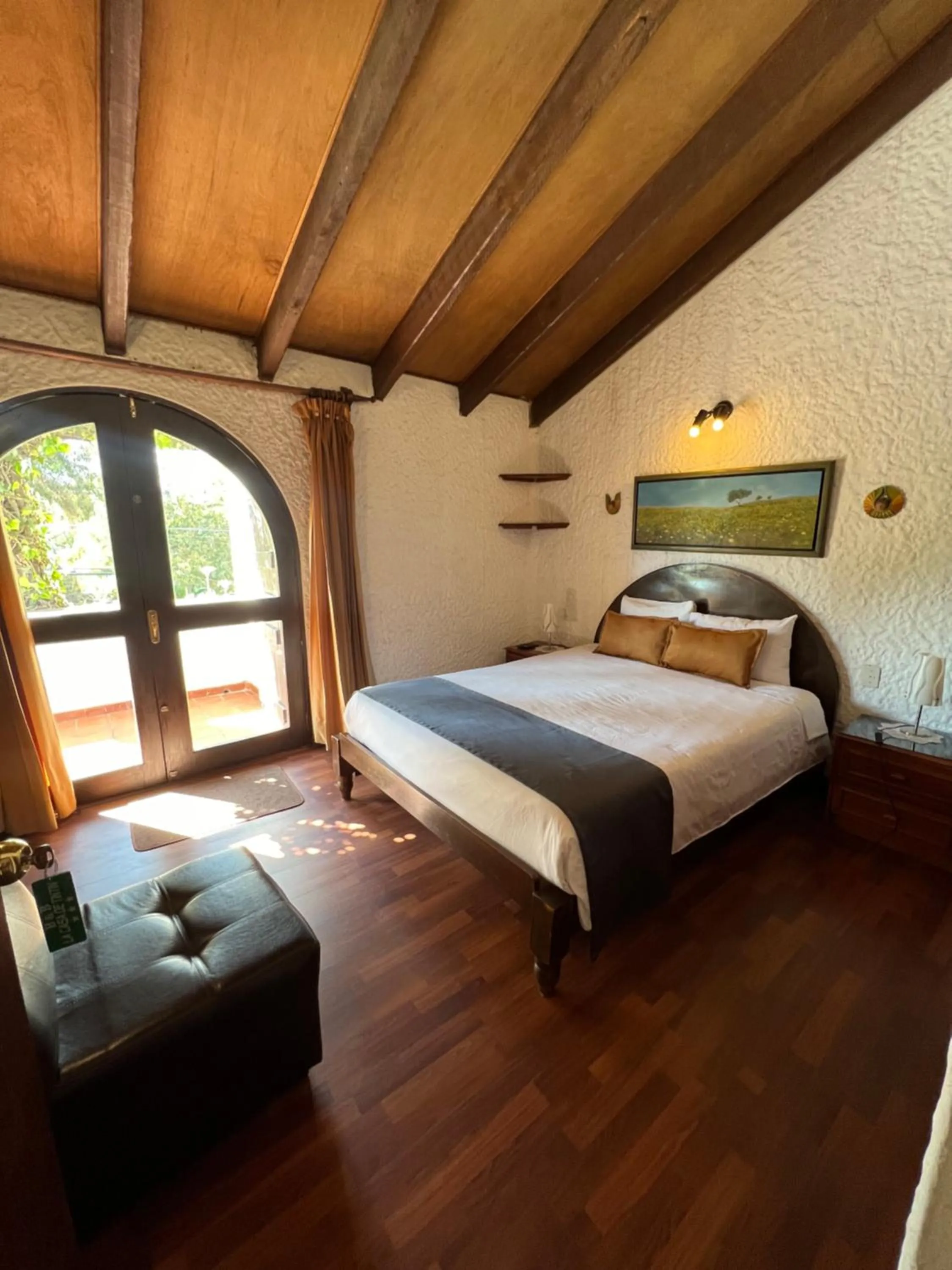 Bed in Hotel La Casa de Tin tin