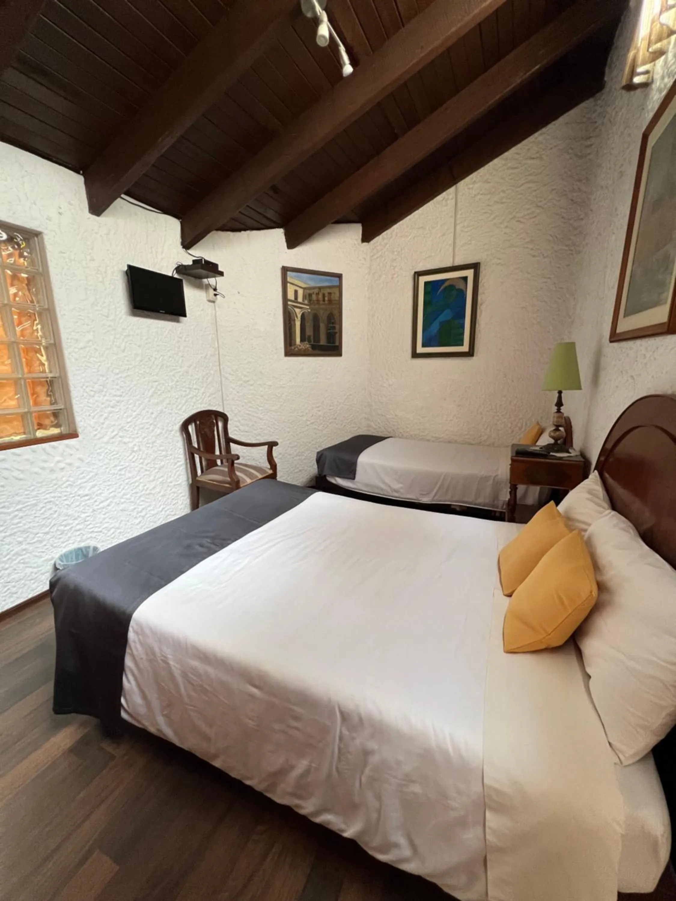 Bed in Hotel La Casa de Tin tin