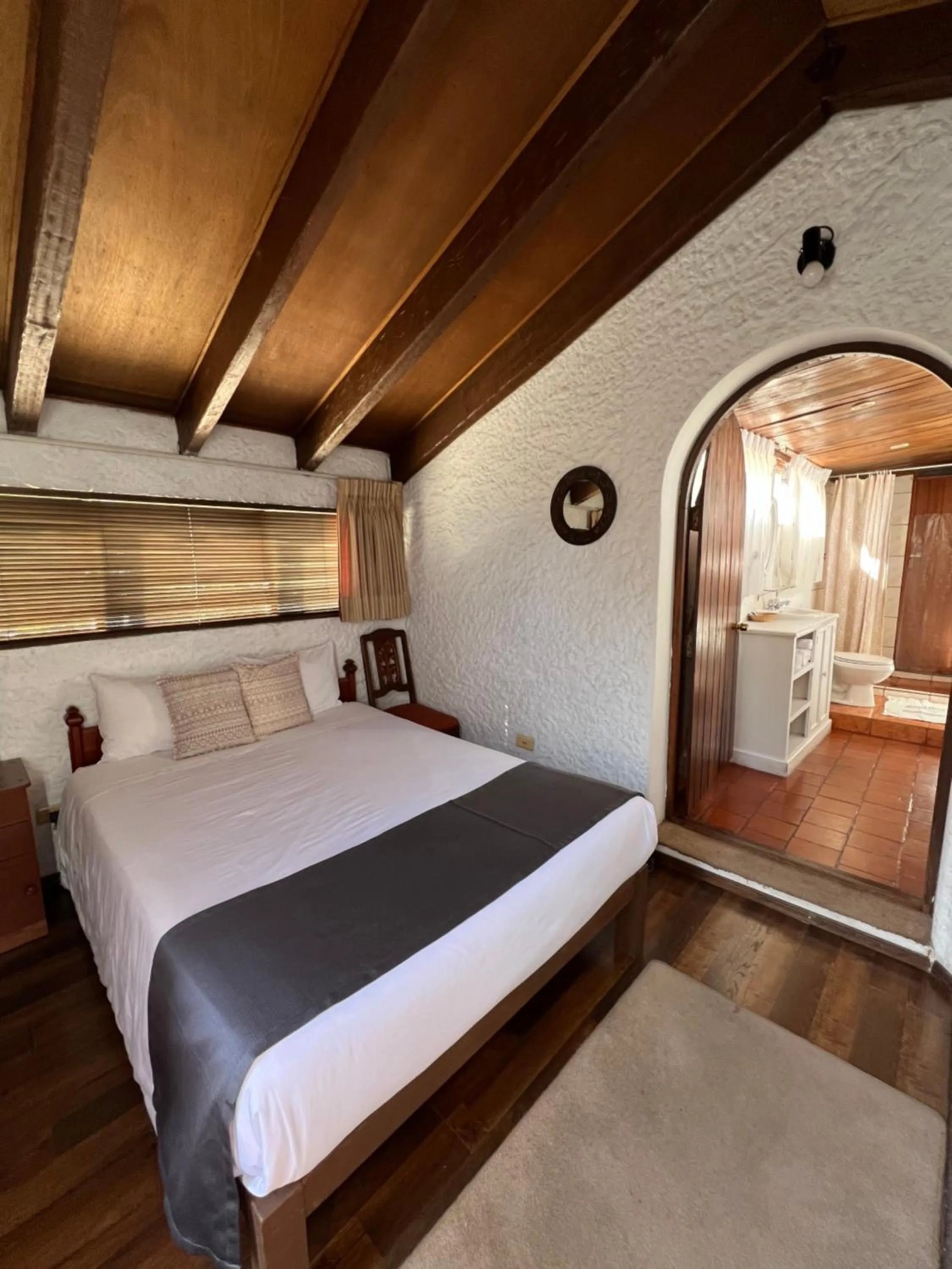 Bed in Hotel La Casa de Tin tin