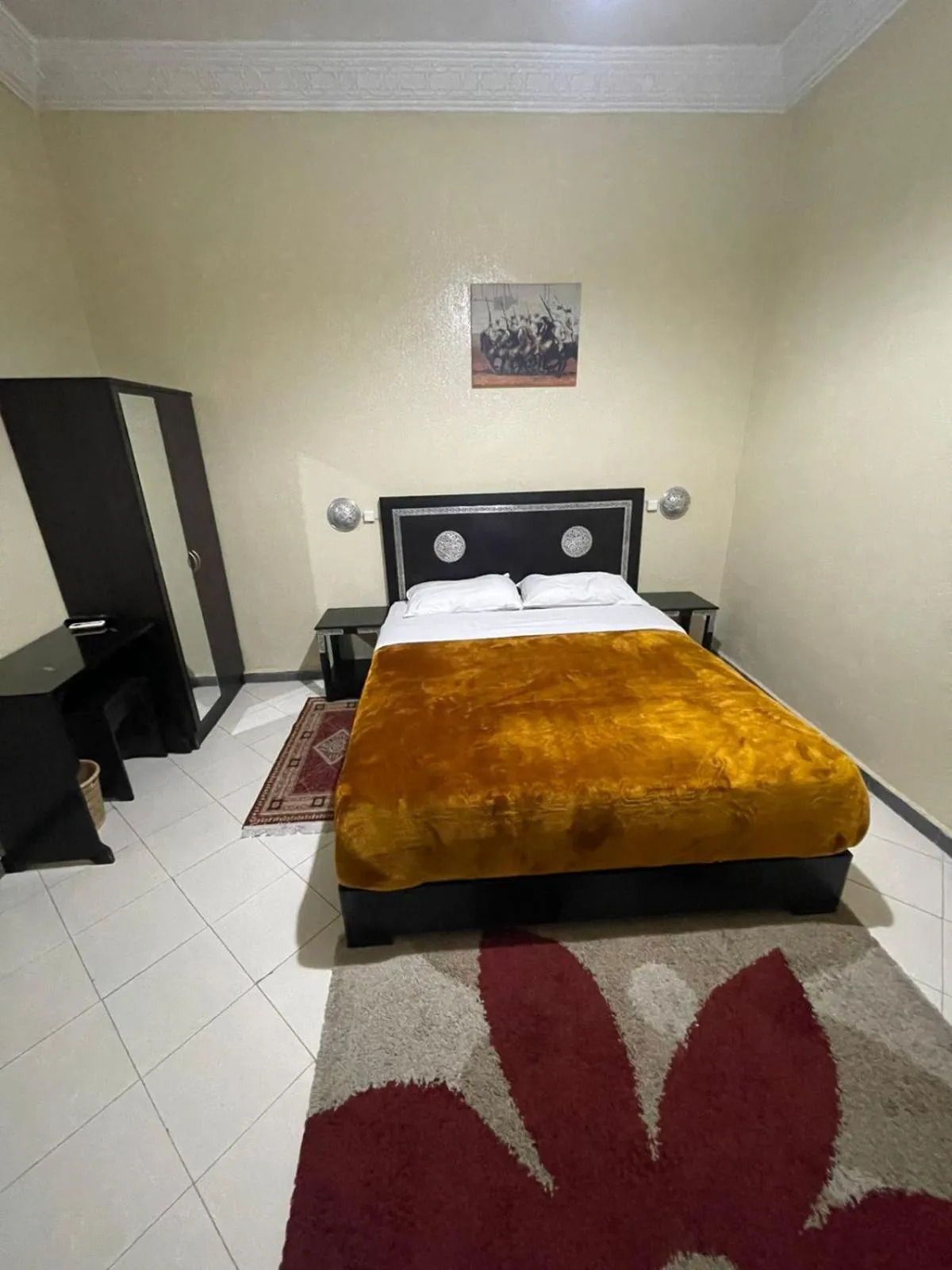 Bed in Hôtel Narjisse