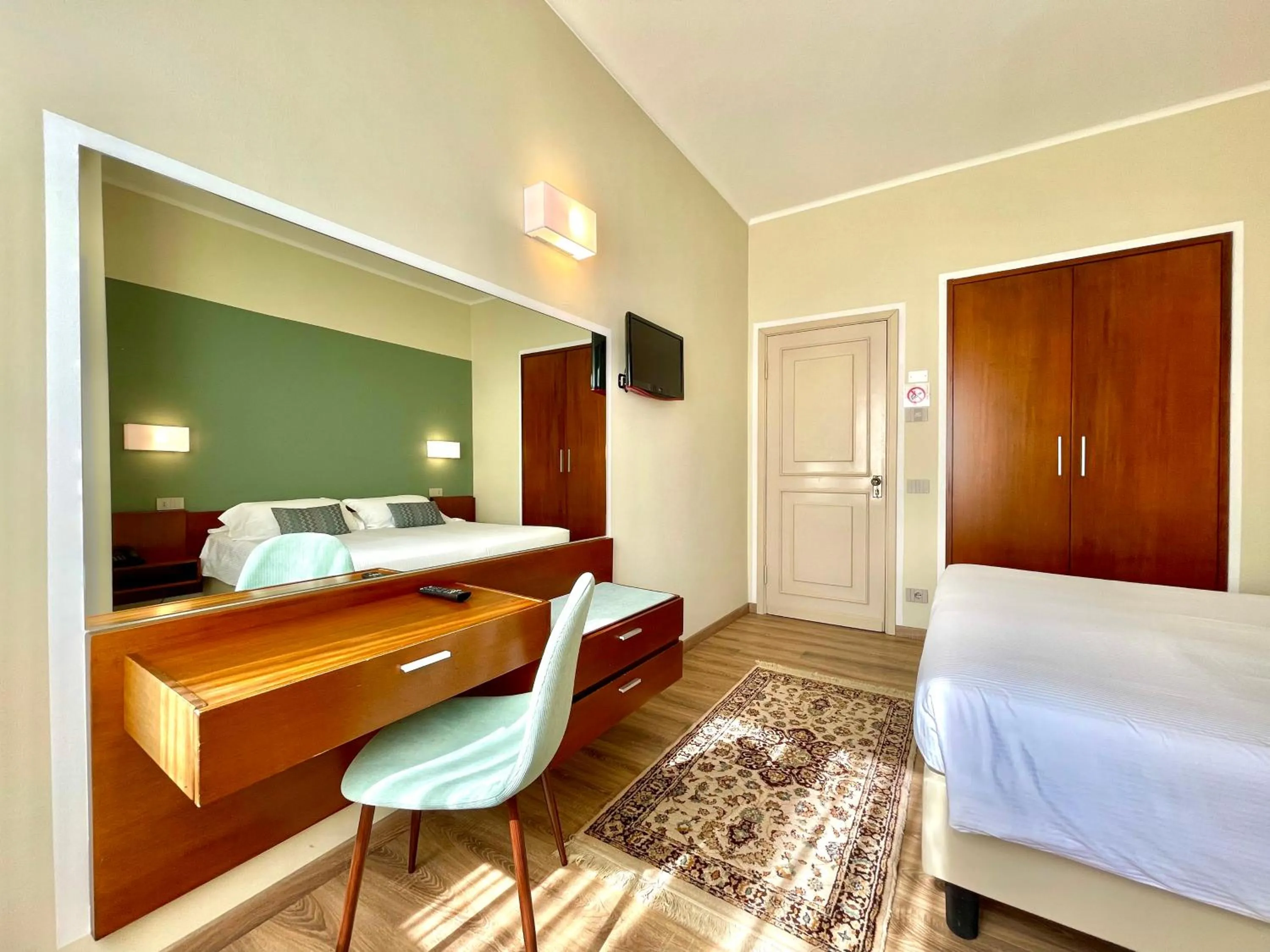 Photo of the whole room, Bed in Hotel Brescia