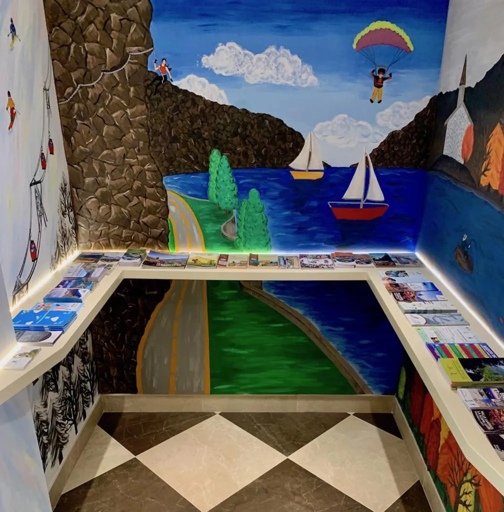 Lobby or reception in Hotel Brescia