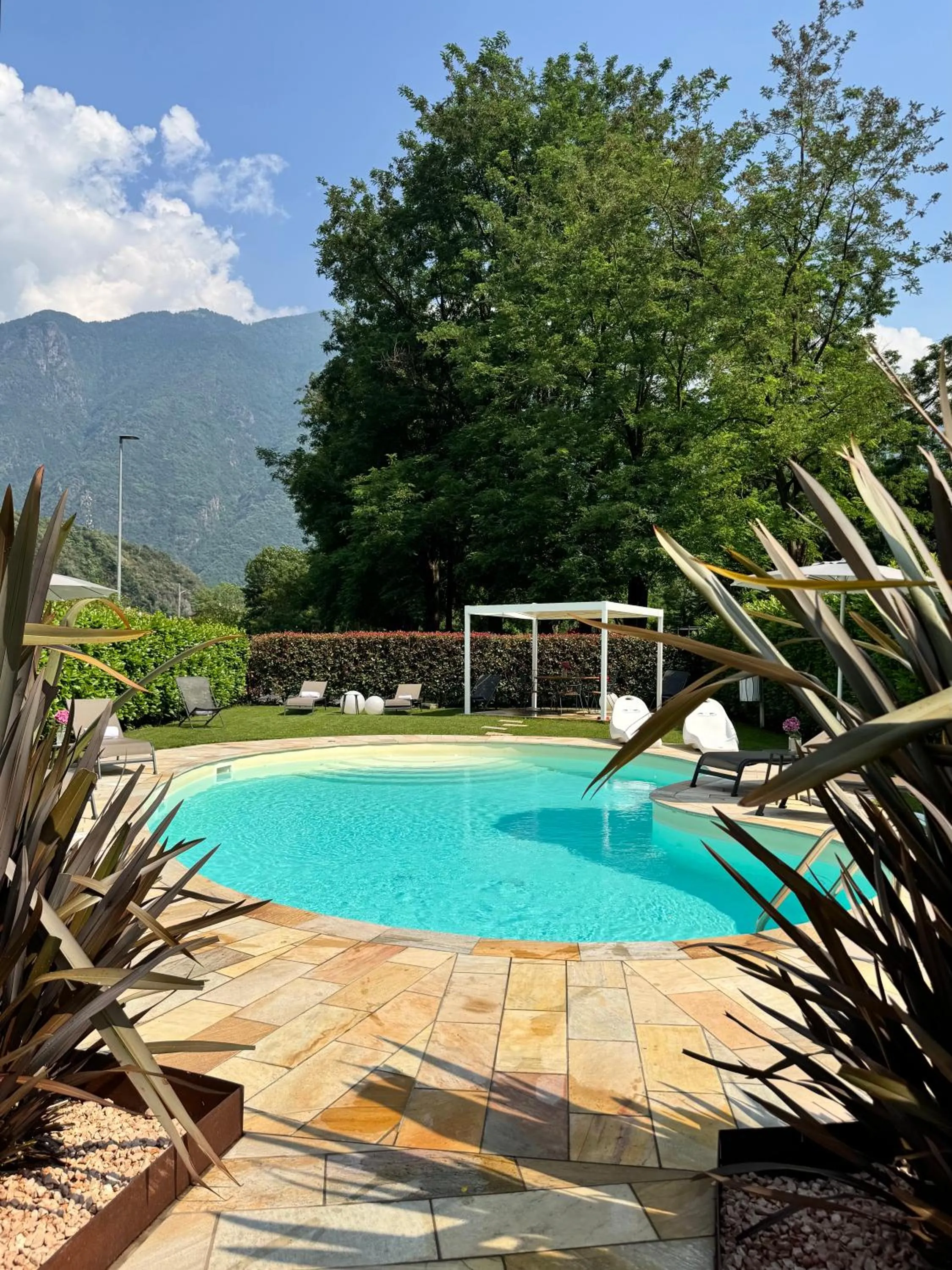 Natural landscape in Hotel Brescia