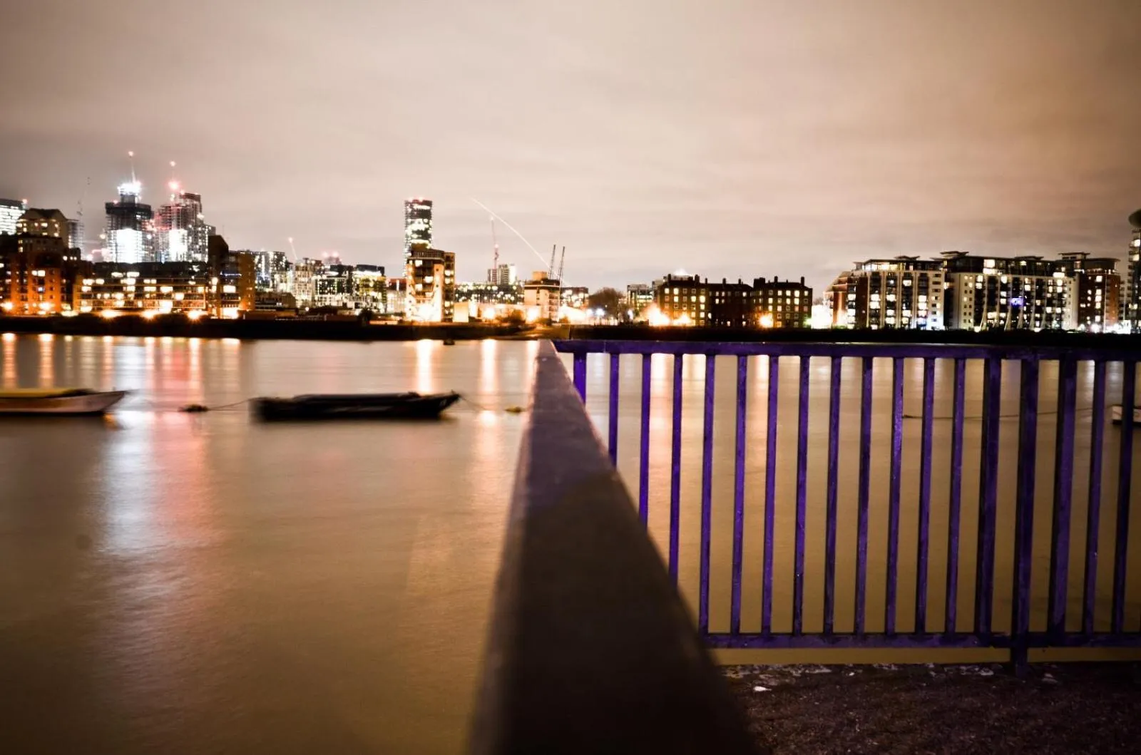 River view in Thames View House Surrey Quays