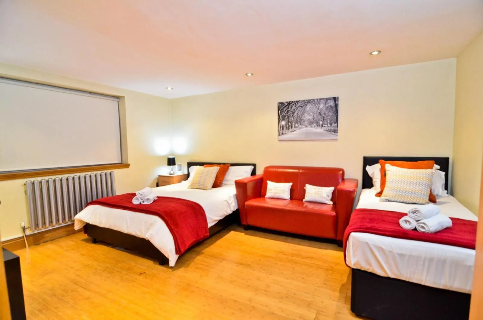 Bed in Thames View House Surrey Quays