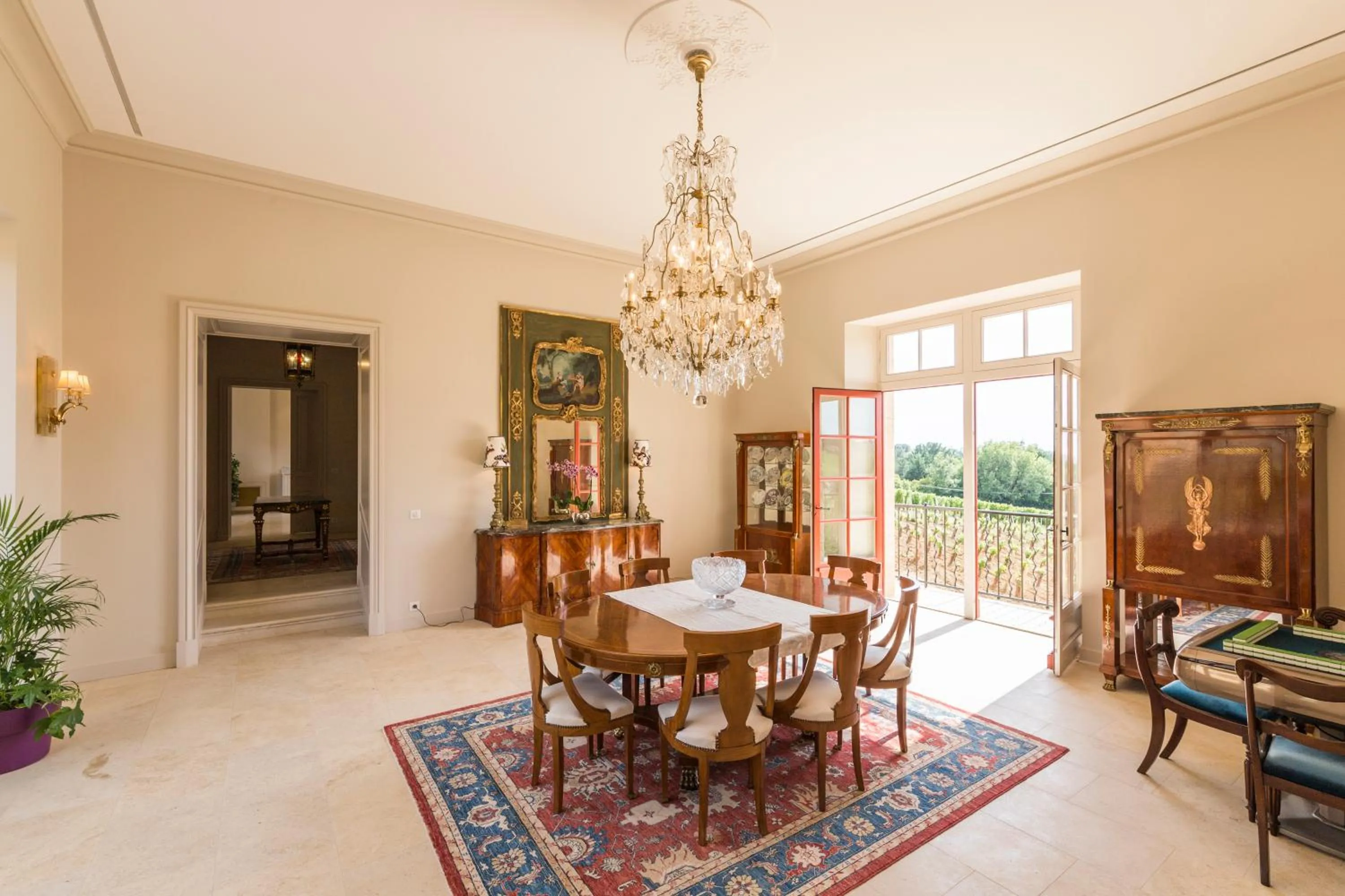Dining area in Chambres d'hôtes de Château Renon