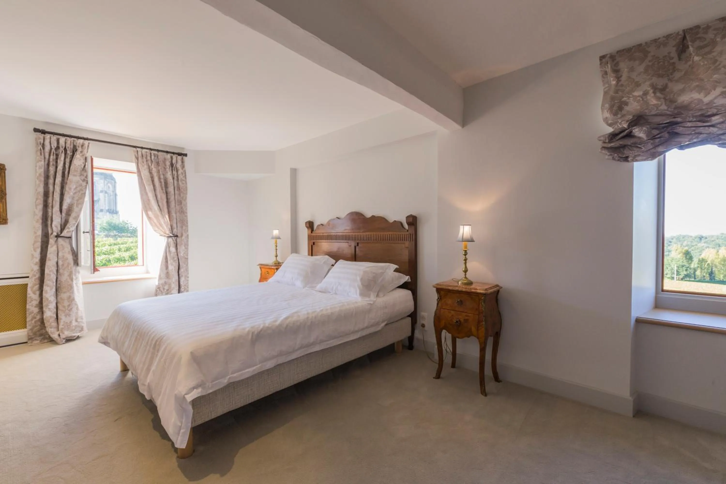 Bed in Chambres d'hôtes de Château Renon