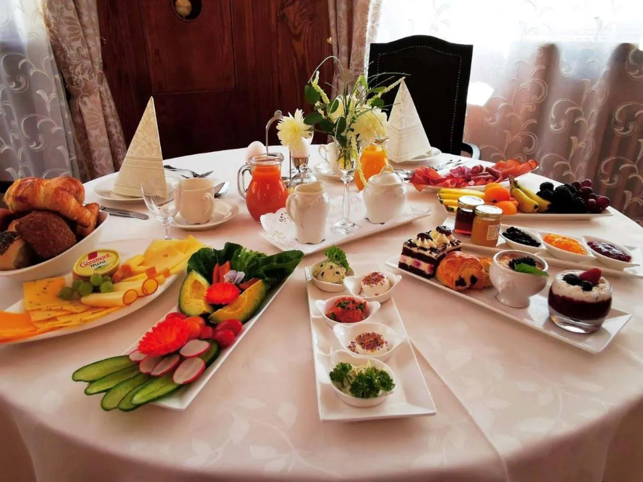 Breakfast in Hotel Adler