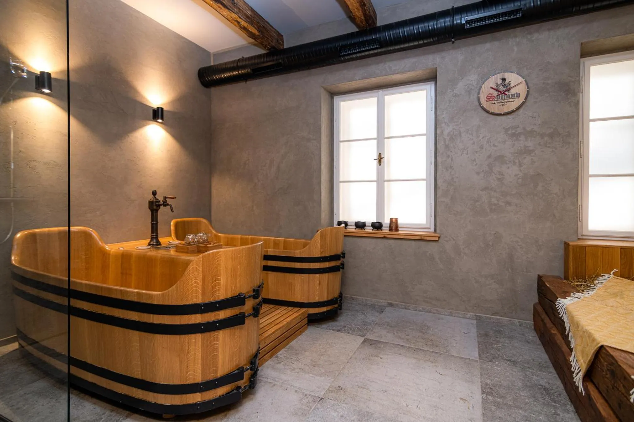 Spa and wellness centre/facilities in Hotel Zámek Svijany