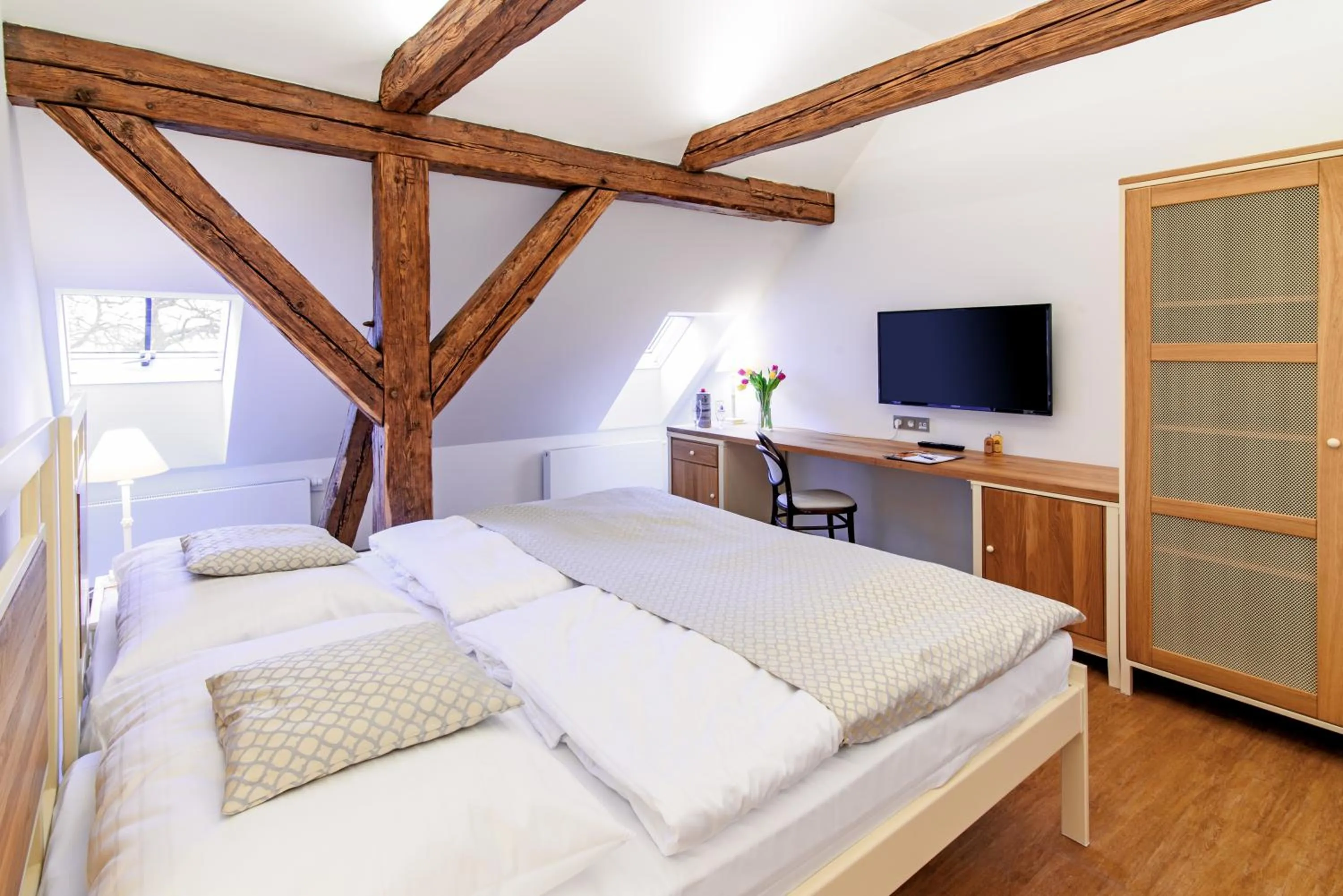 Bed in Hotel Zámek Svijany