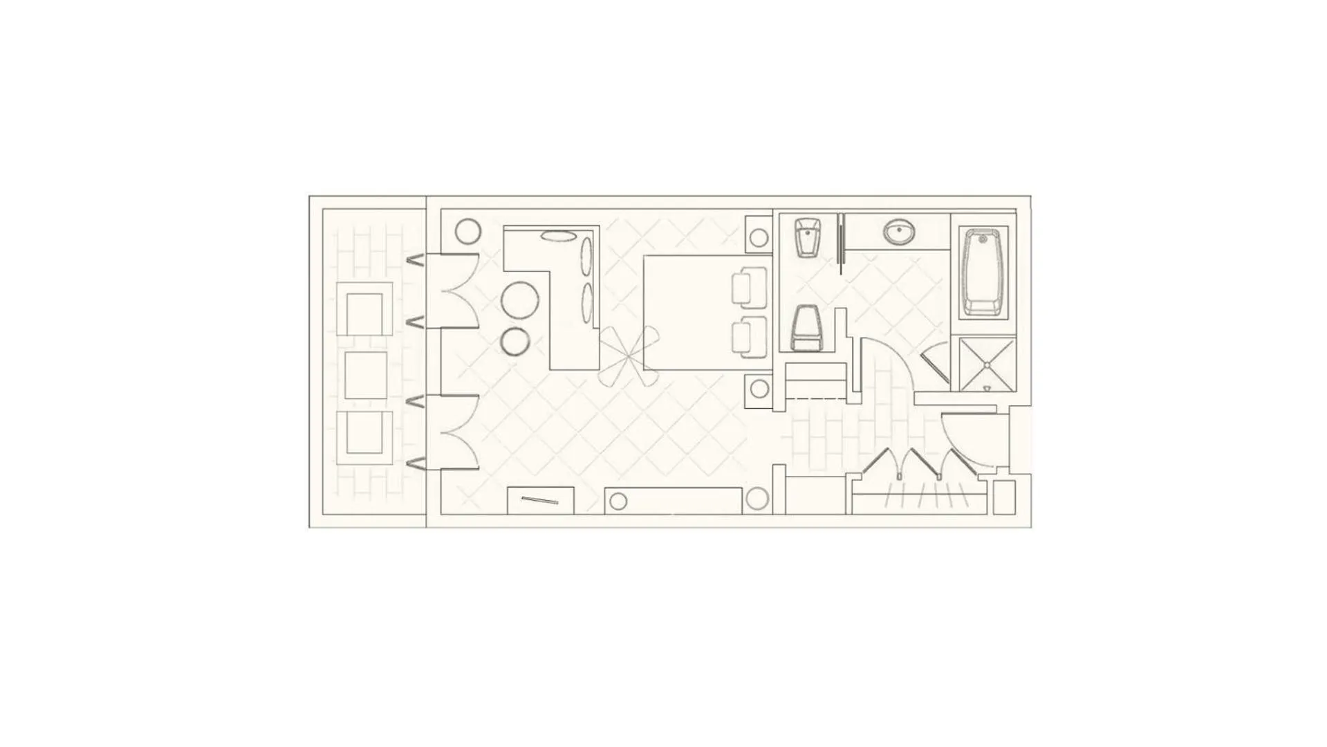 Photo of the whole room in Anassa