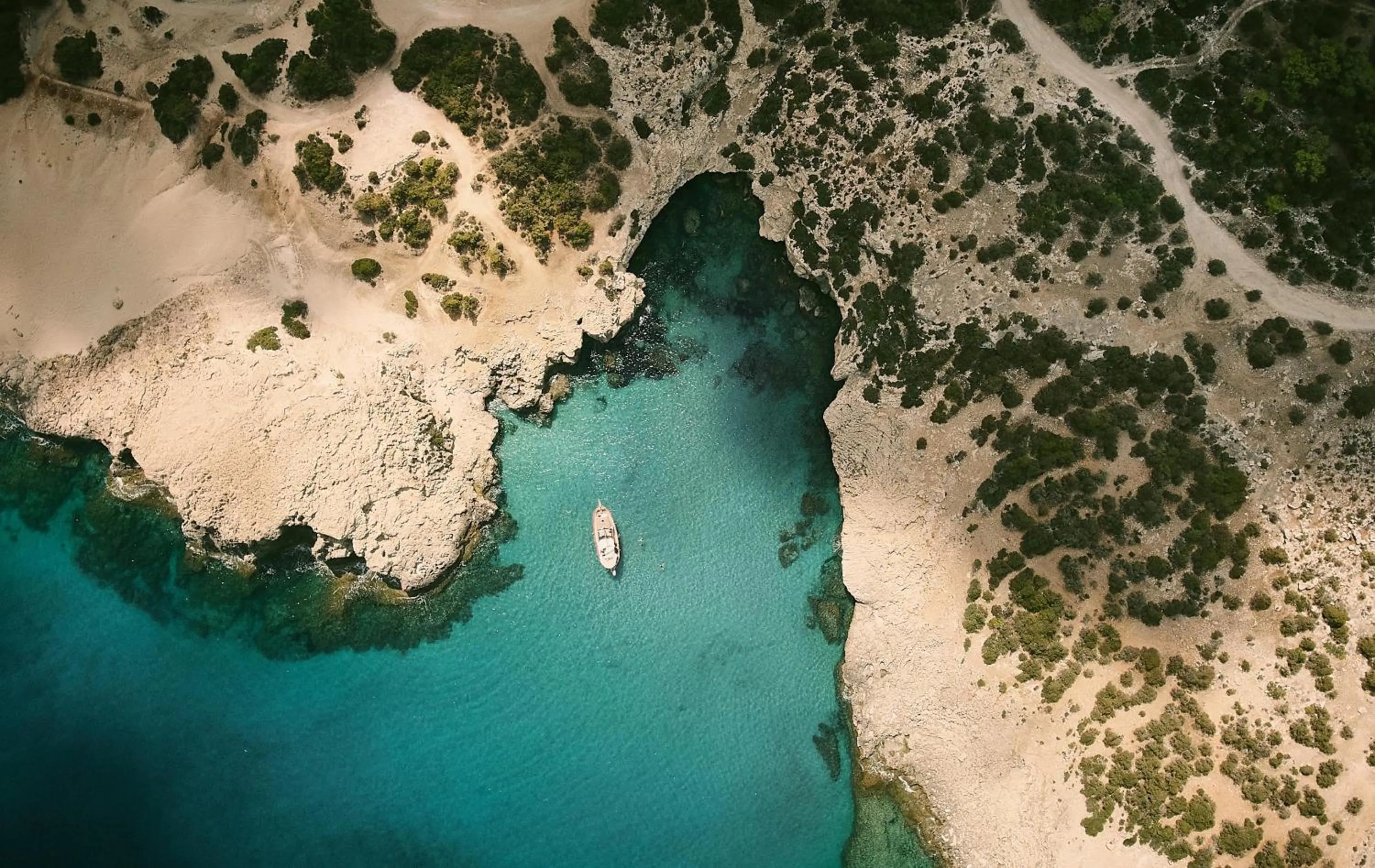 Natural landscape in Anassa
