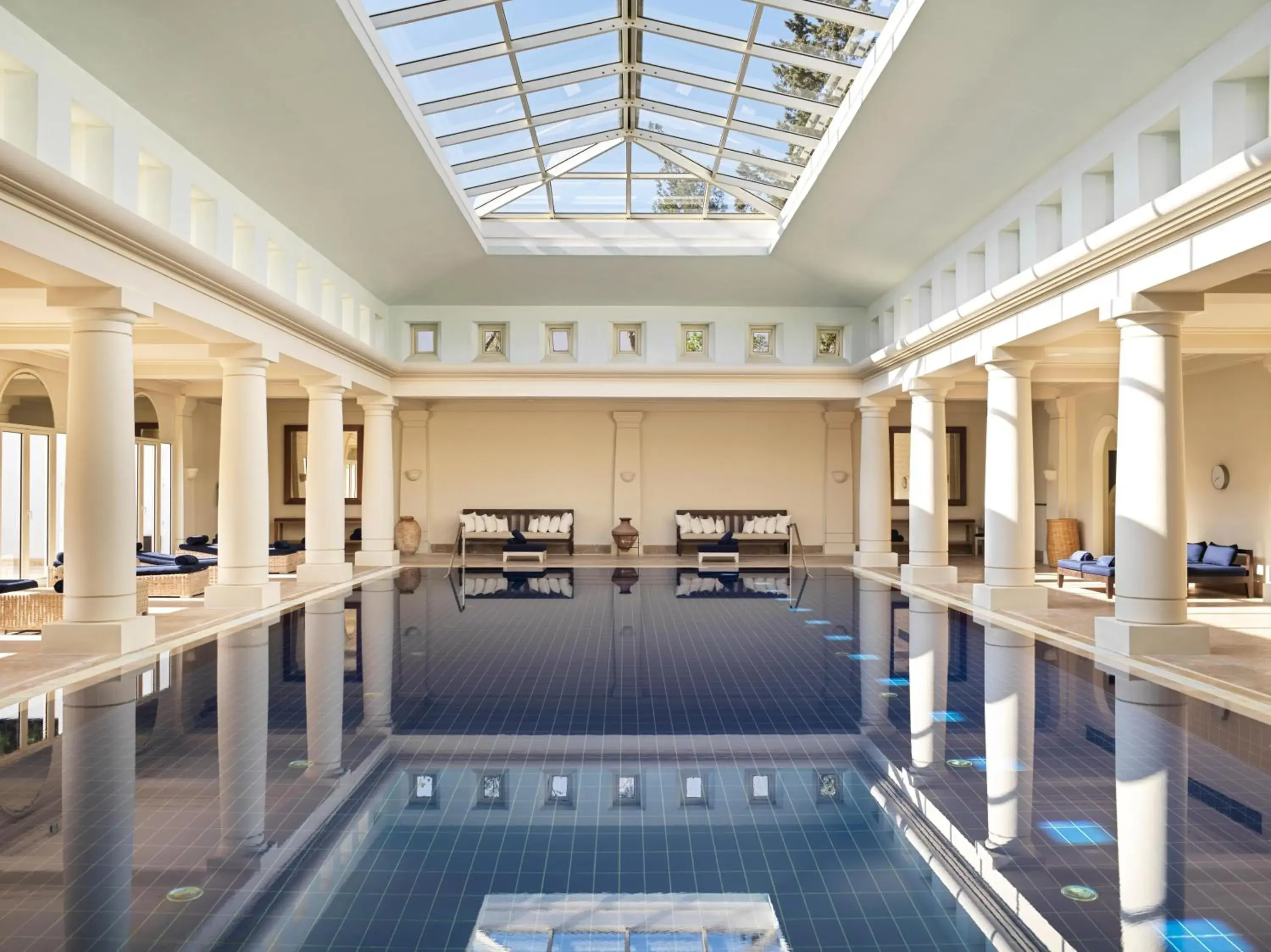 Swimming pool in Anassa Swimming pool in Anassa