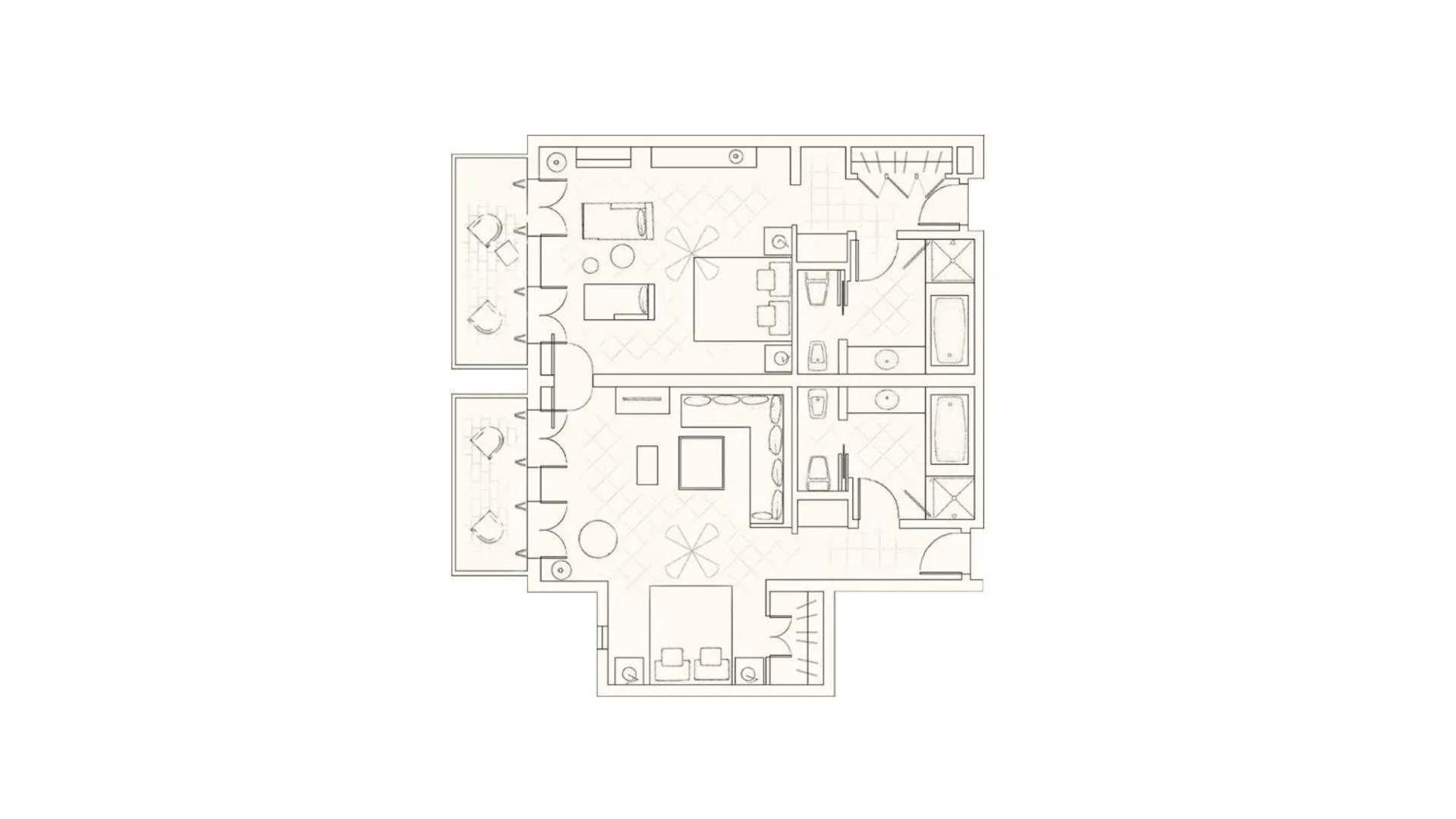 Photo of the whole room in Anassa