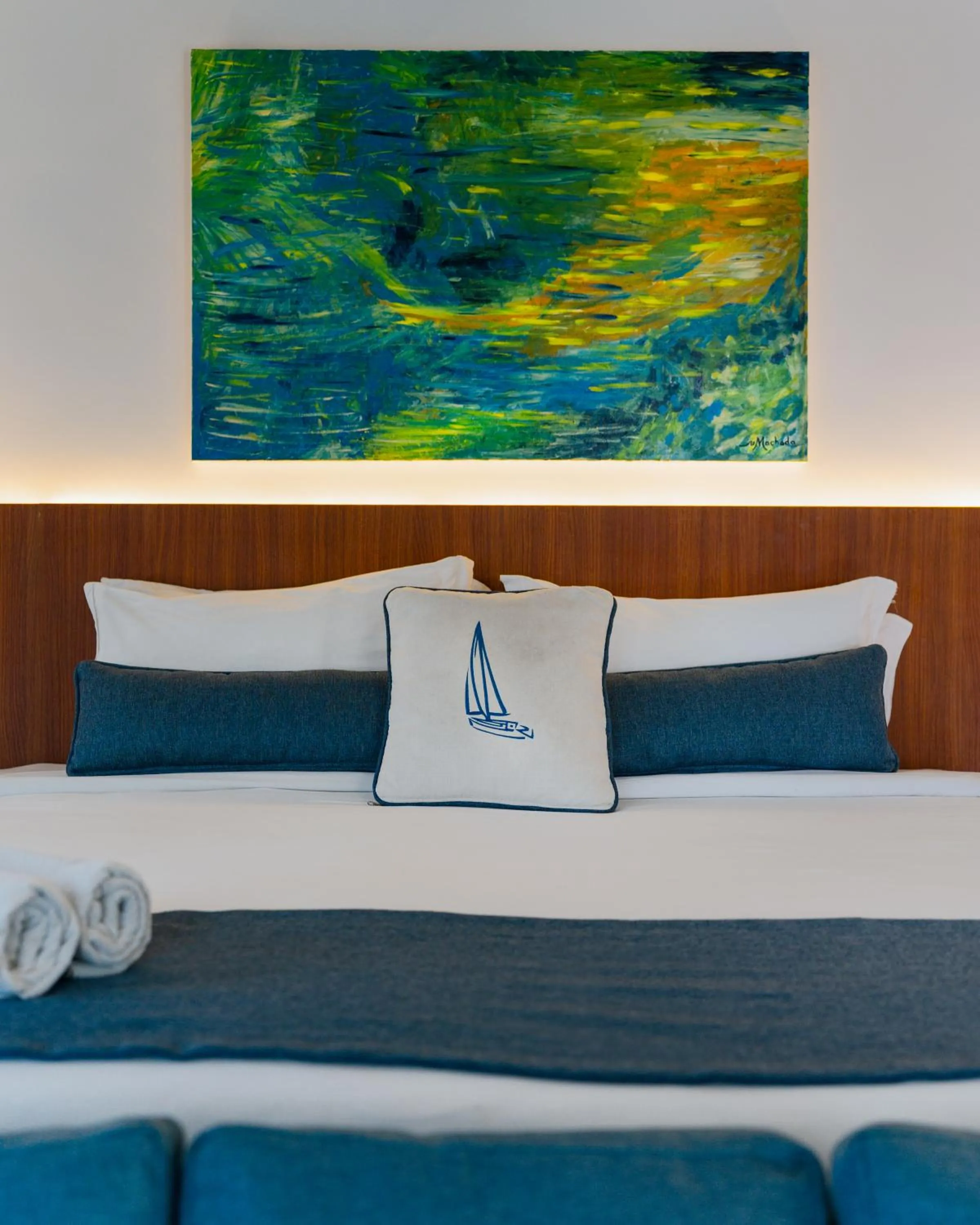 Bedroom, Bed in Buzios Mar Hotel