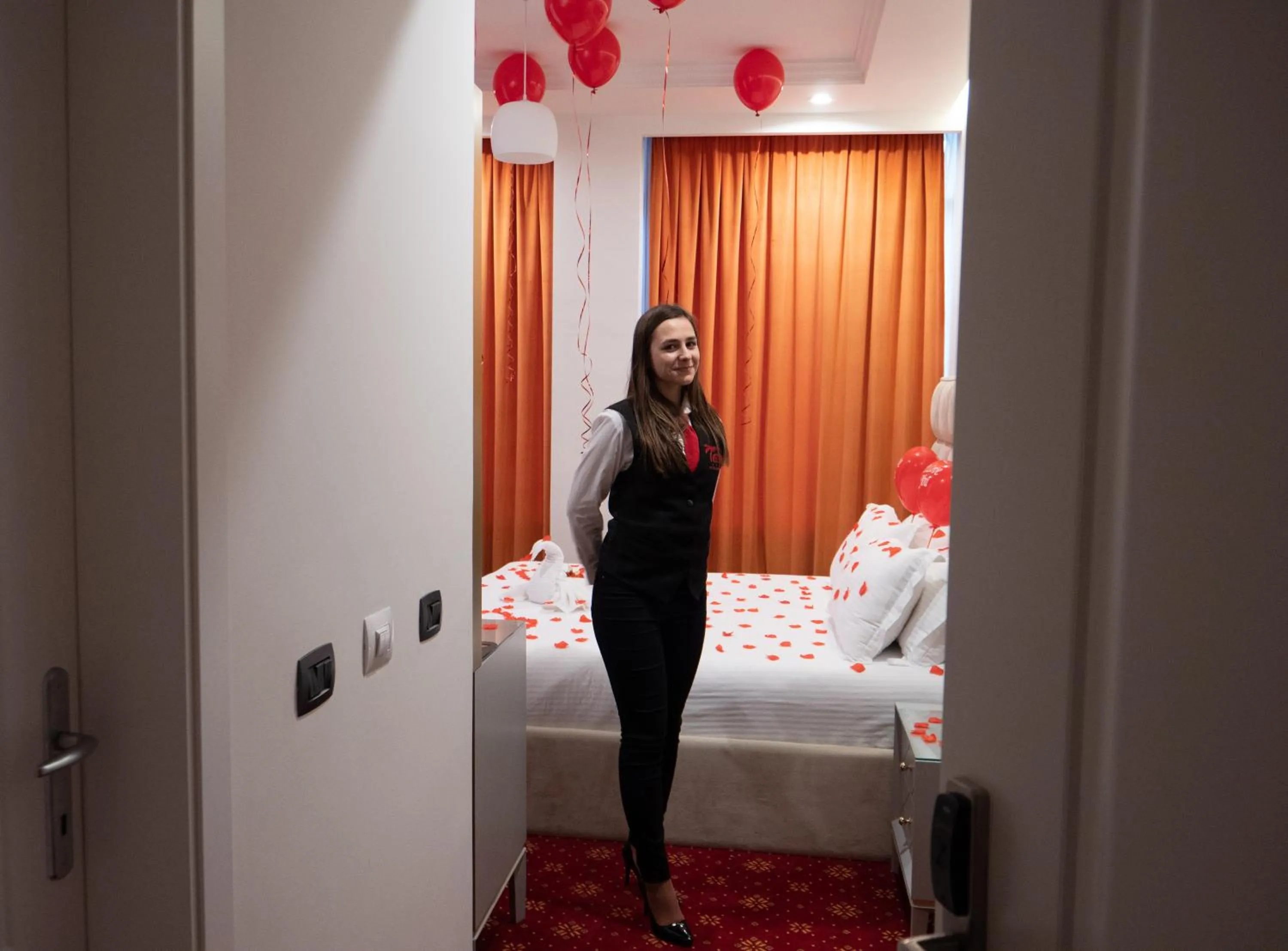 Staff in PalmaNova Resort