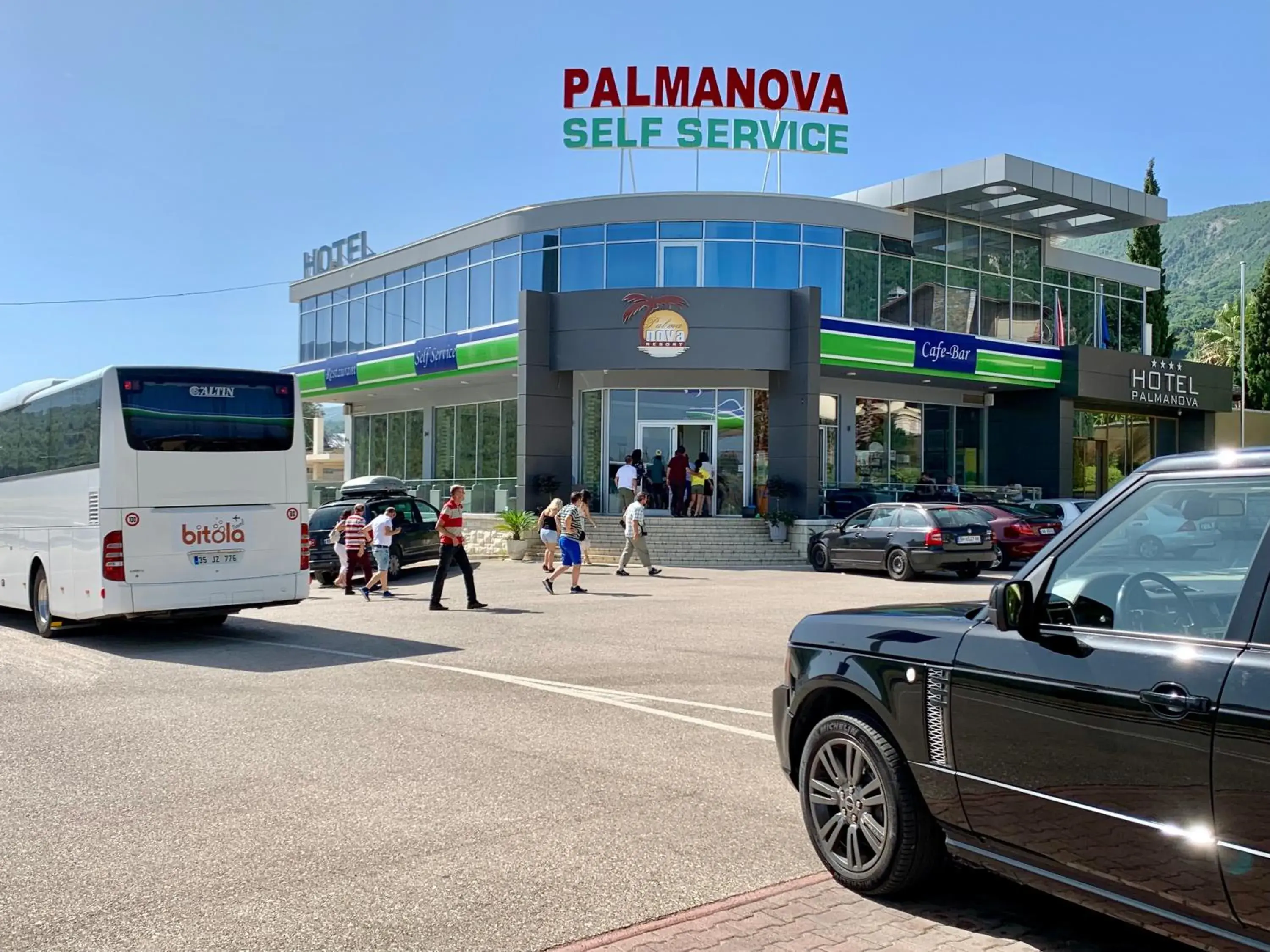 Property building in PalmaNova Resort Property building in PalmaNova Resort