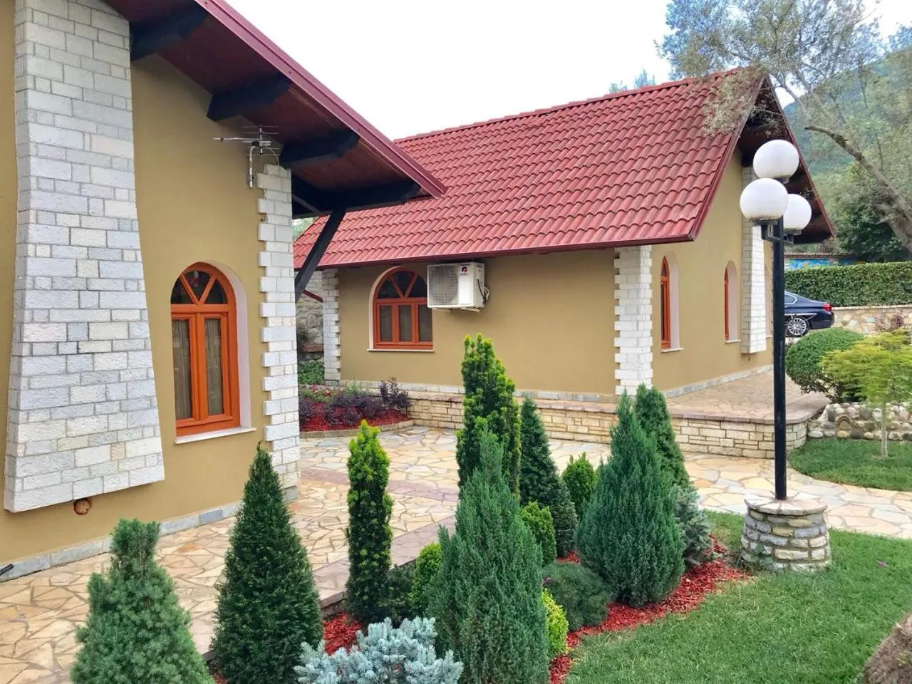 Facade/entrance in PalmaNova Resort