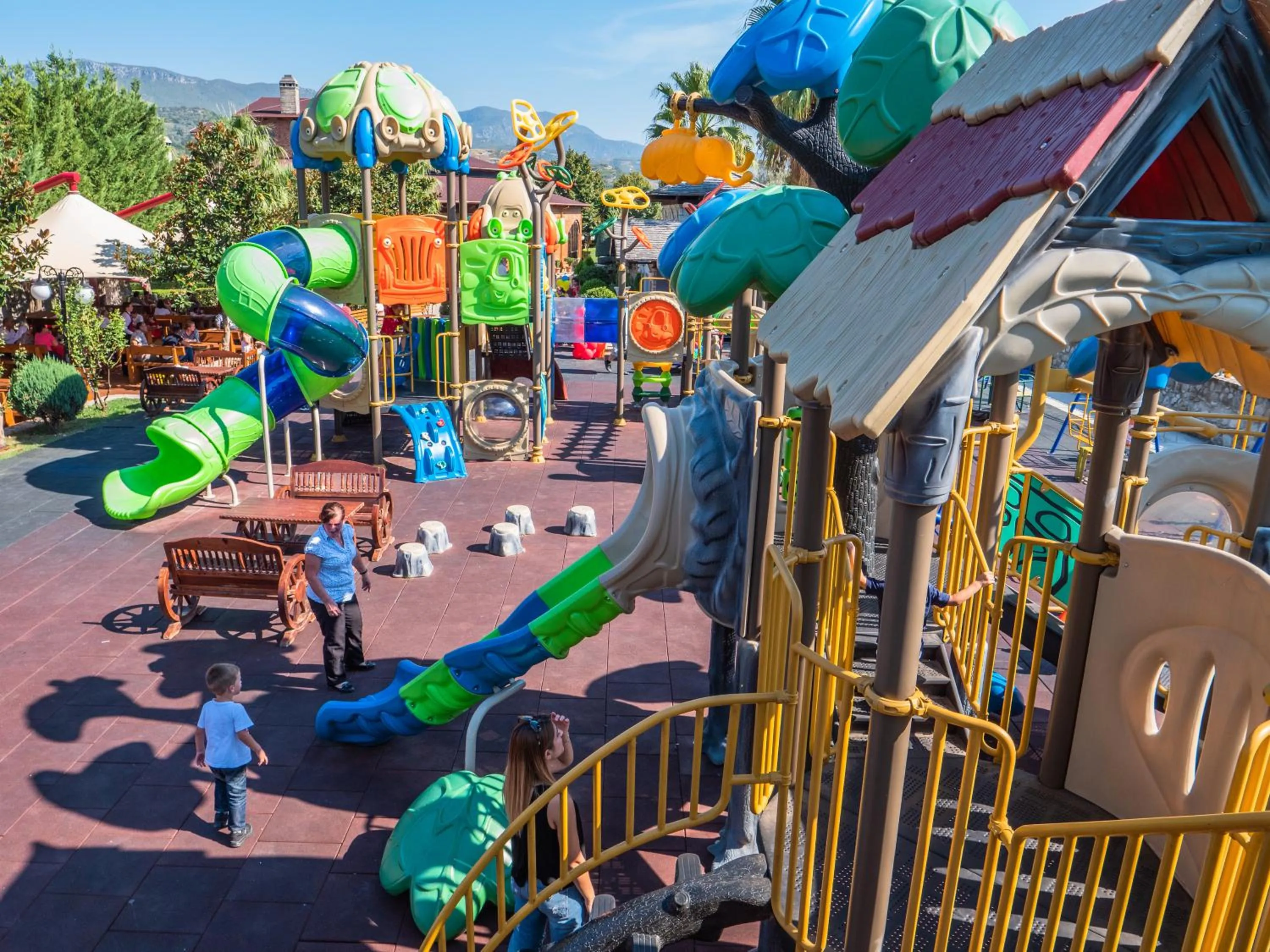 Children play ground in PalmaNova Resort