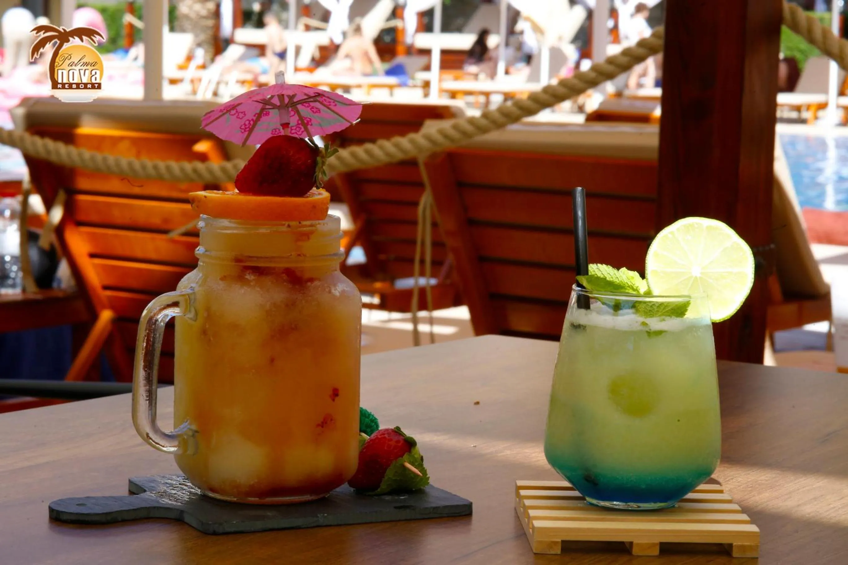 Food and drinks in PalmaNova Resort