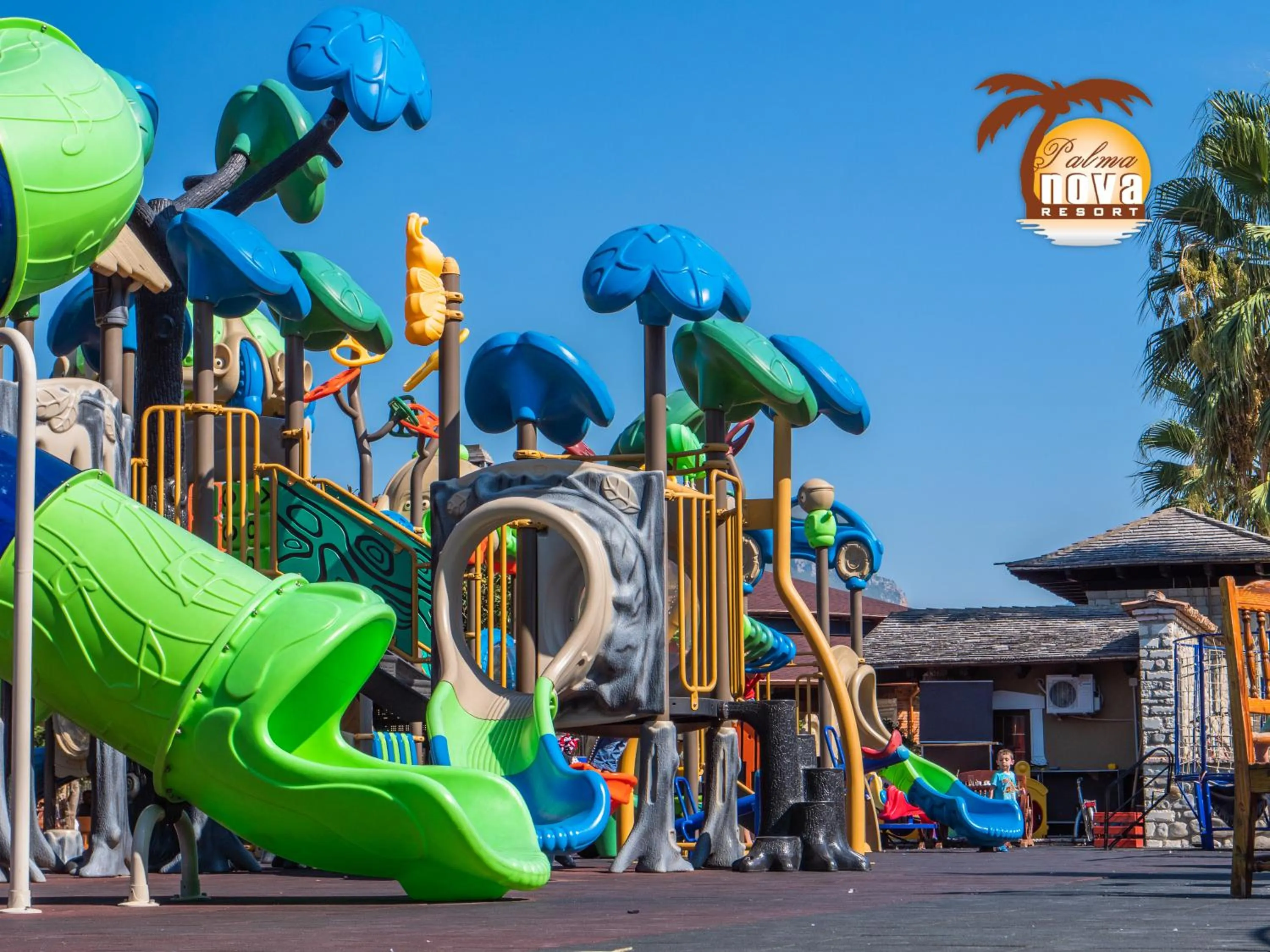 Children play ground in PalmaNova Resort