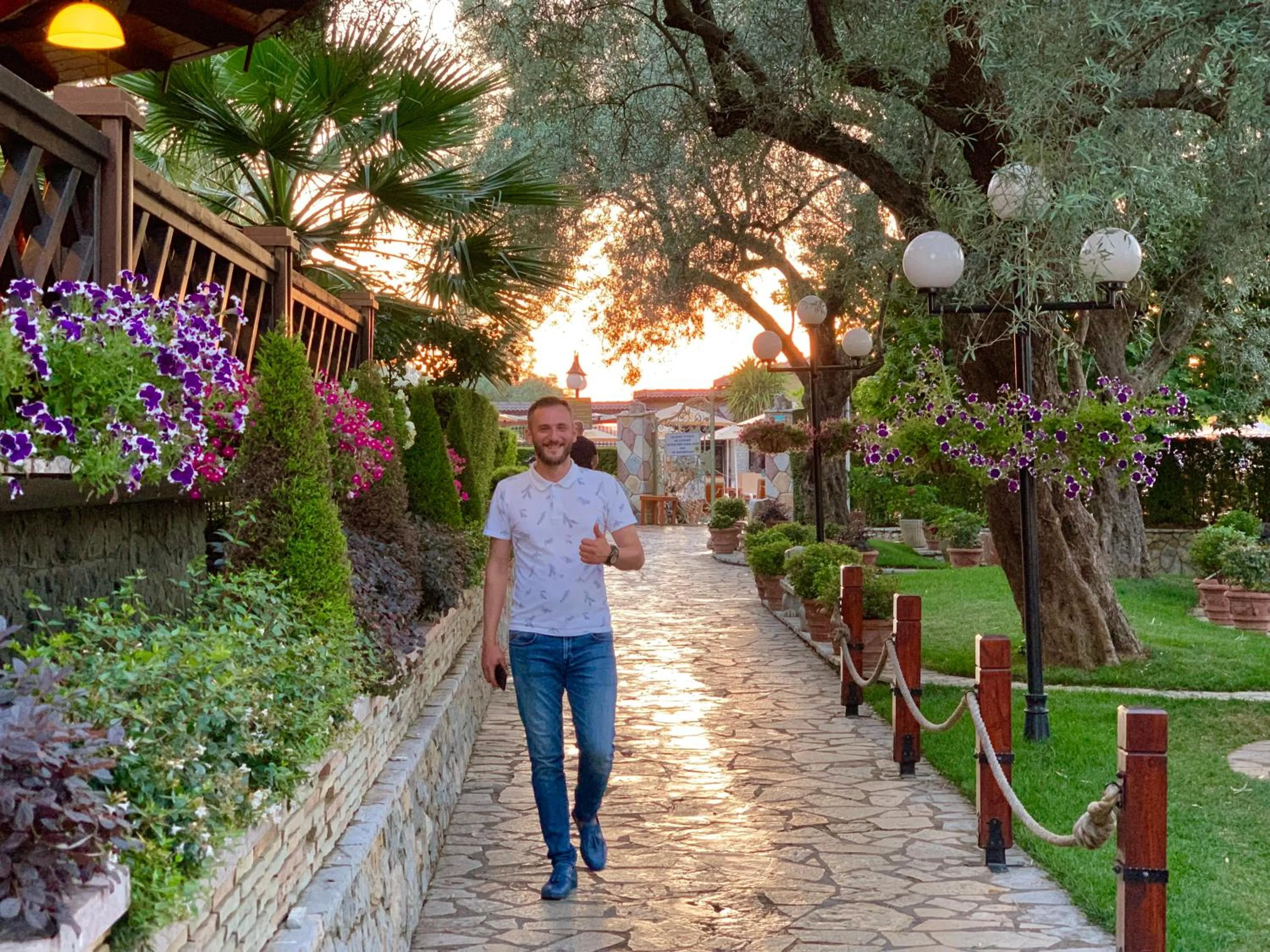 People in PalmaNova Resort