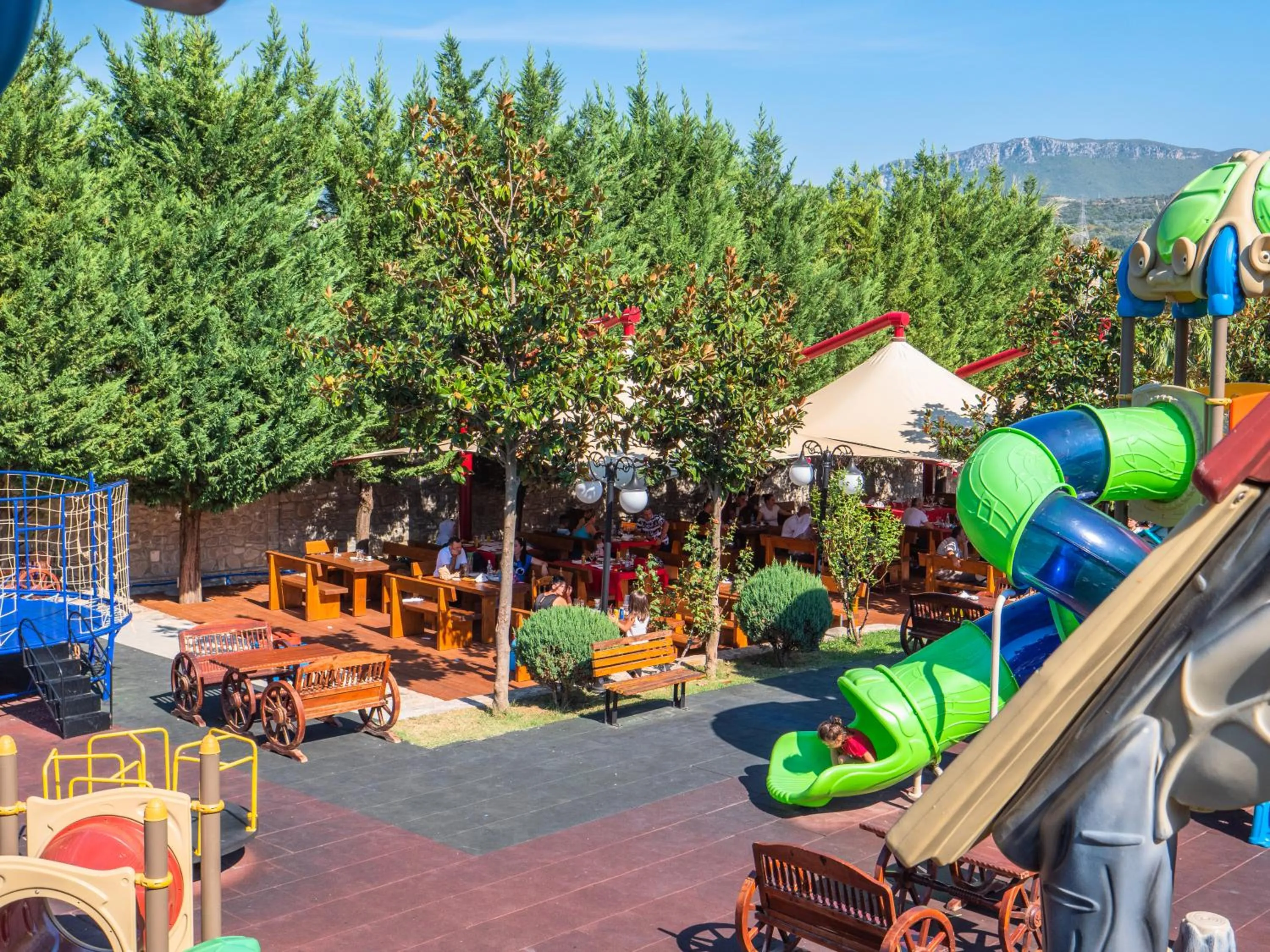 Children play ground in PalmaNova Resort