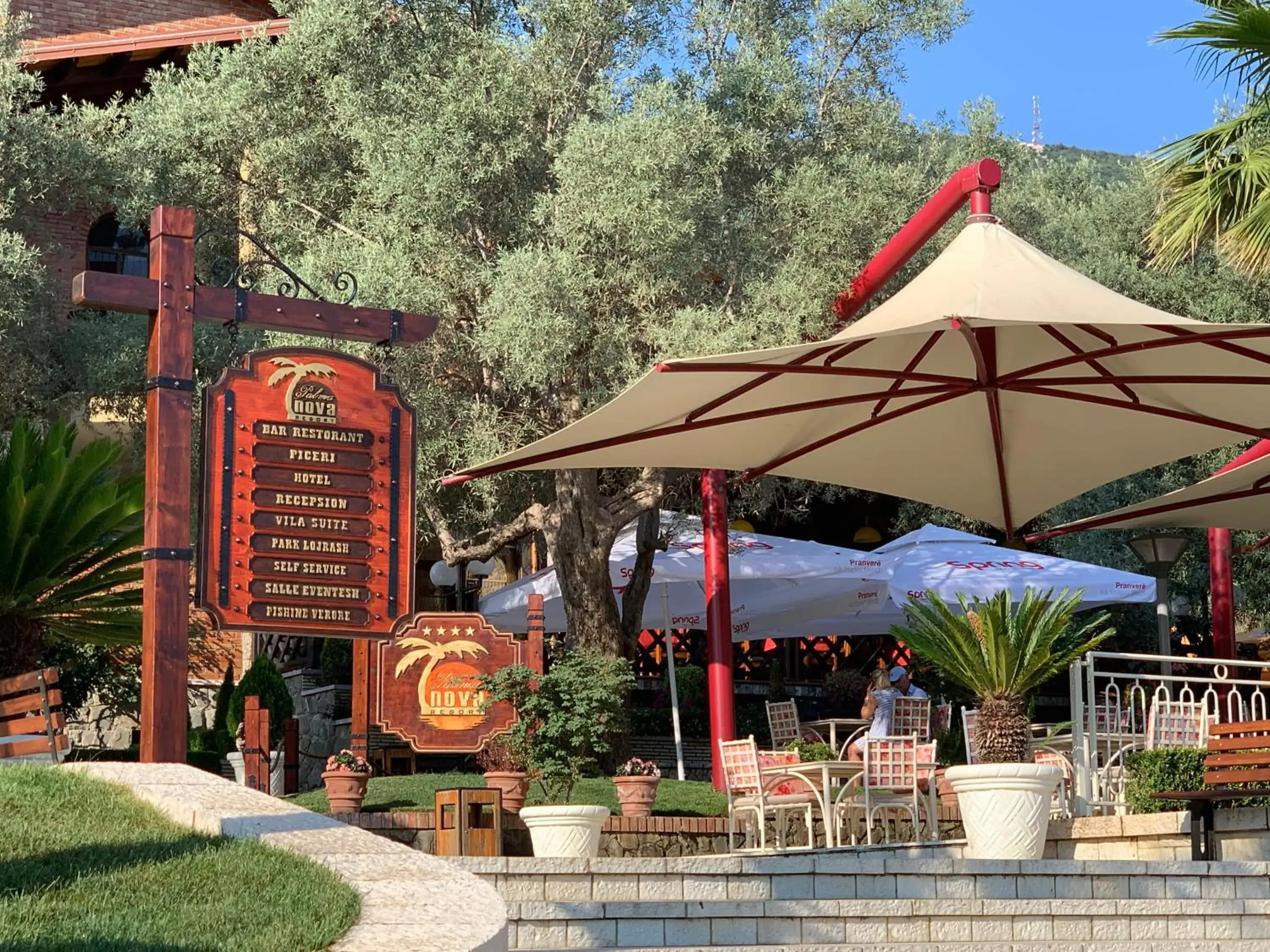 Facade/entrance in PalmaNova Resort Facade/entrance in PalmaNova Resort