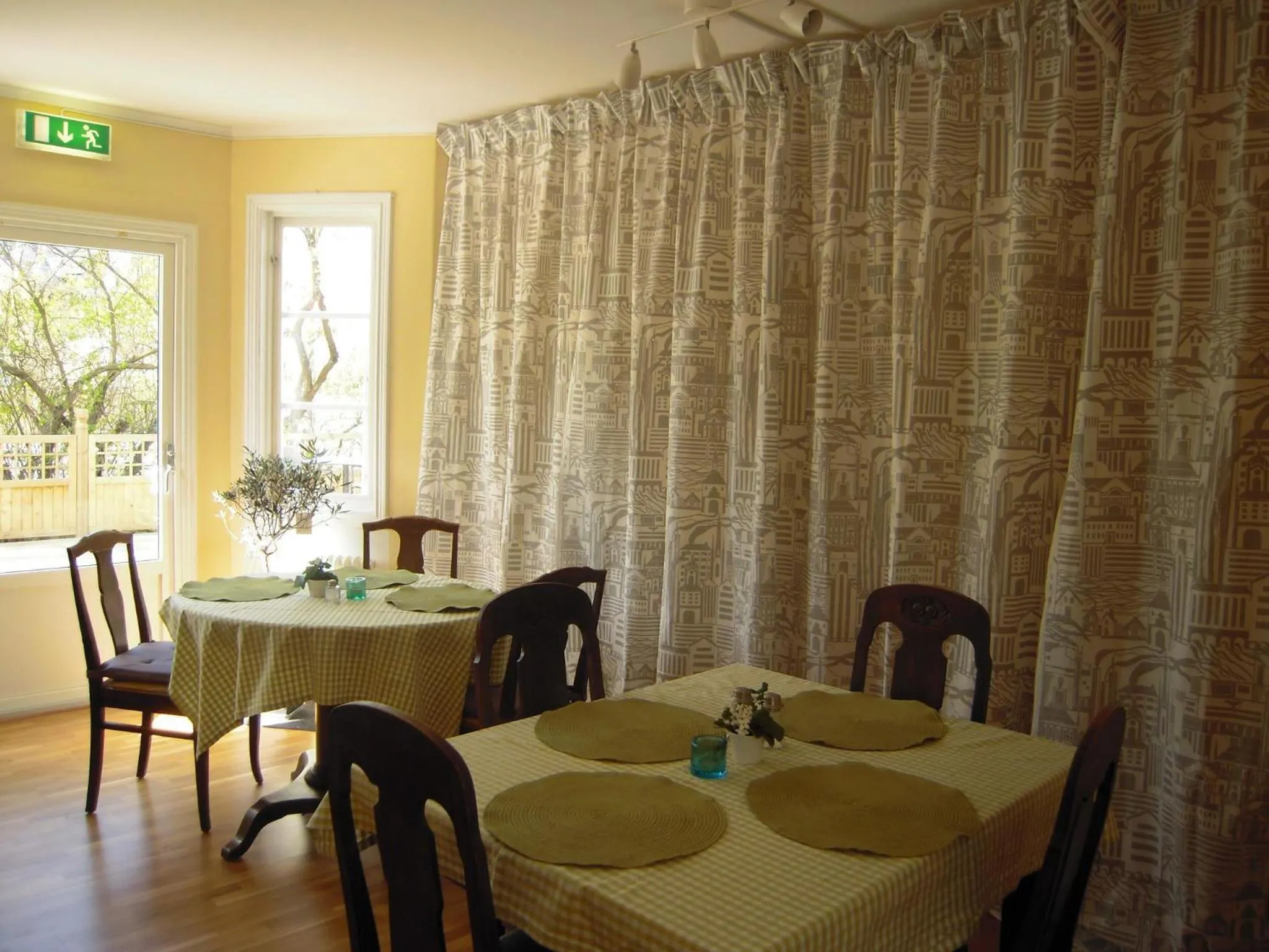 Restaurant/places to eat in Borgs Villahotell och B&B