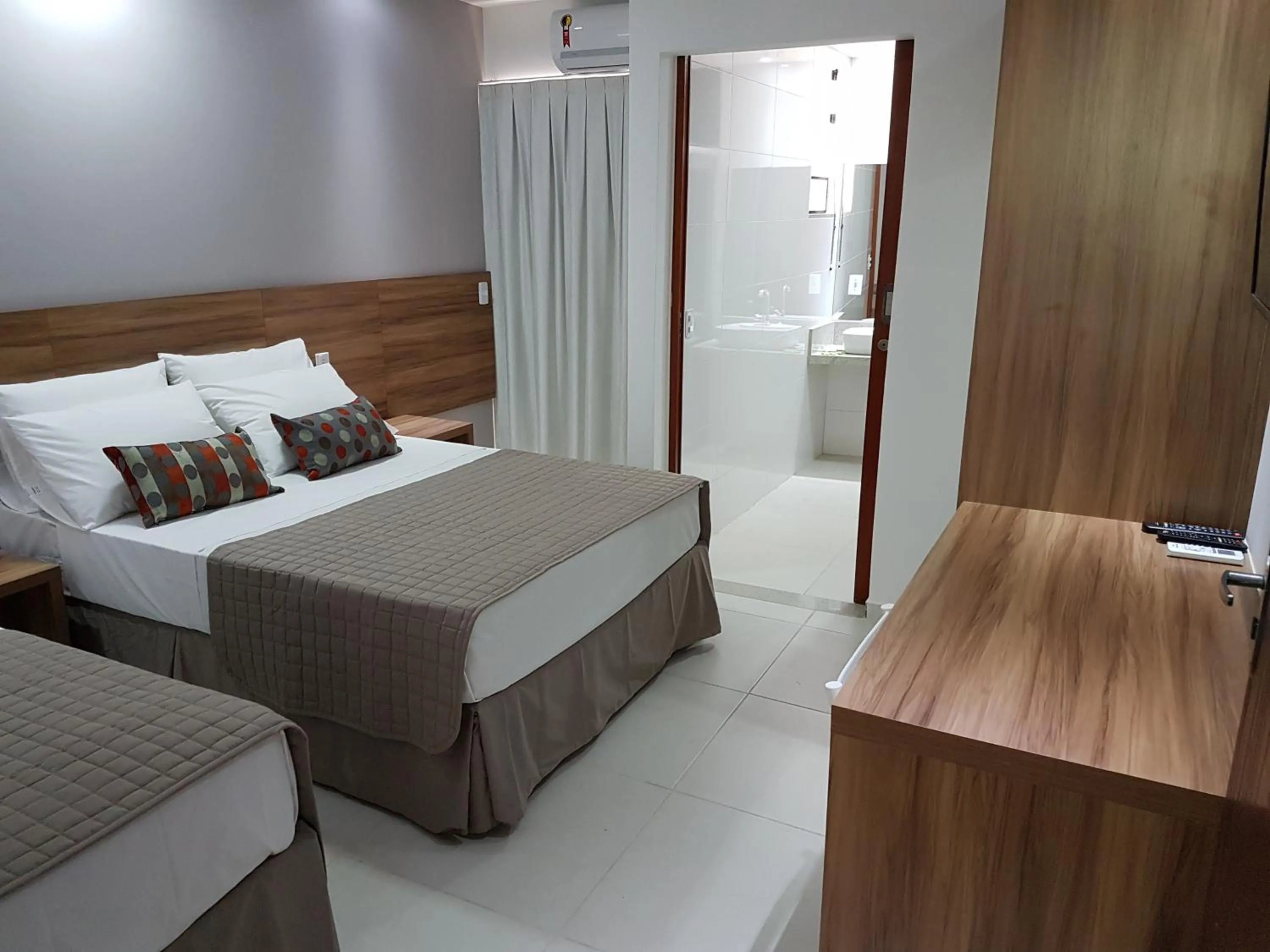 Bed in Pousada la Portella