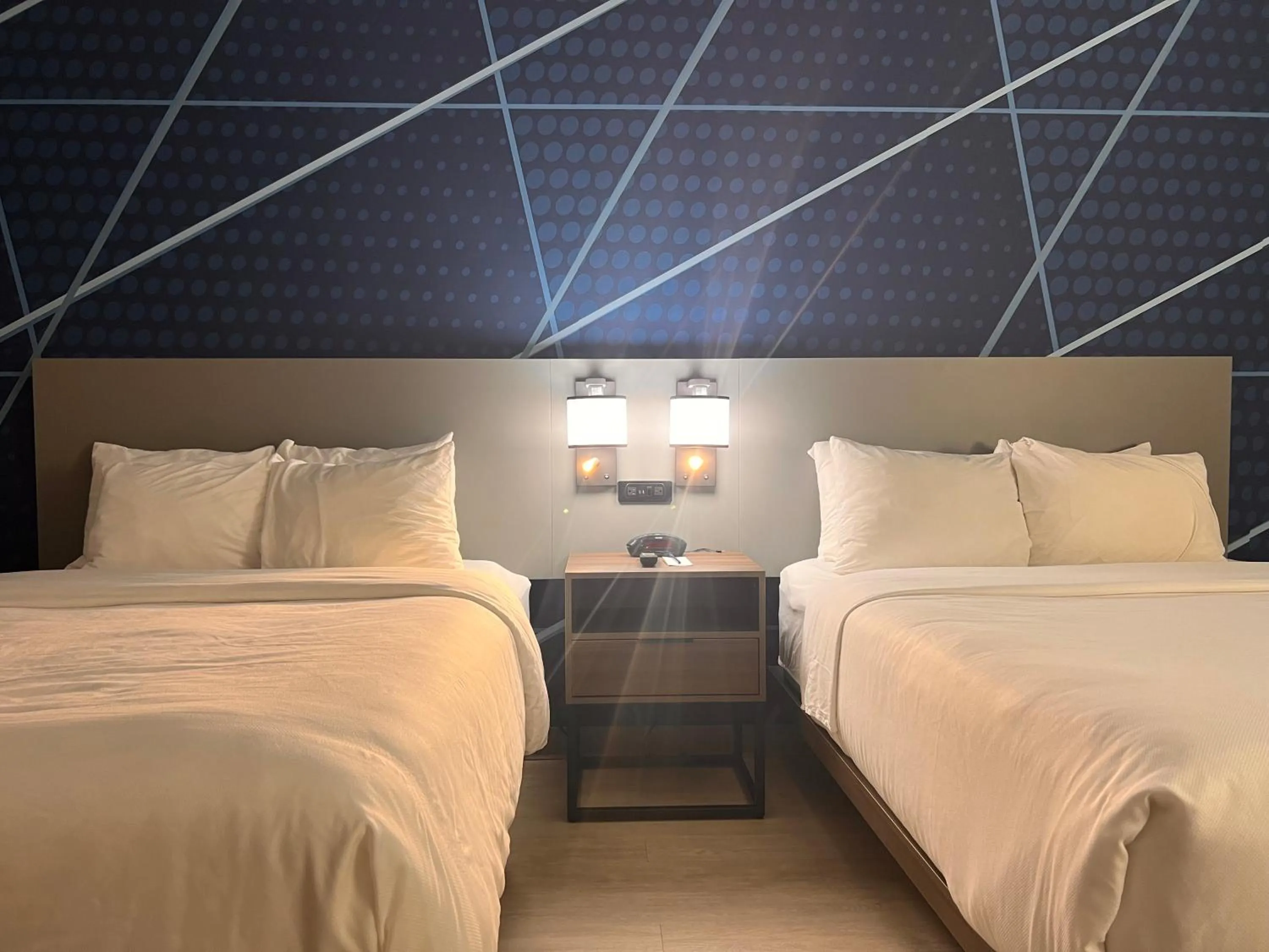 Bed in Comfort Suites Louisville Airport