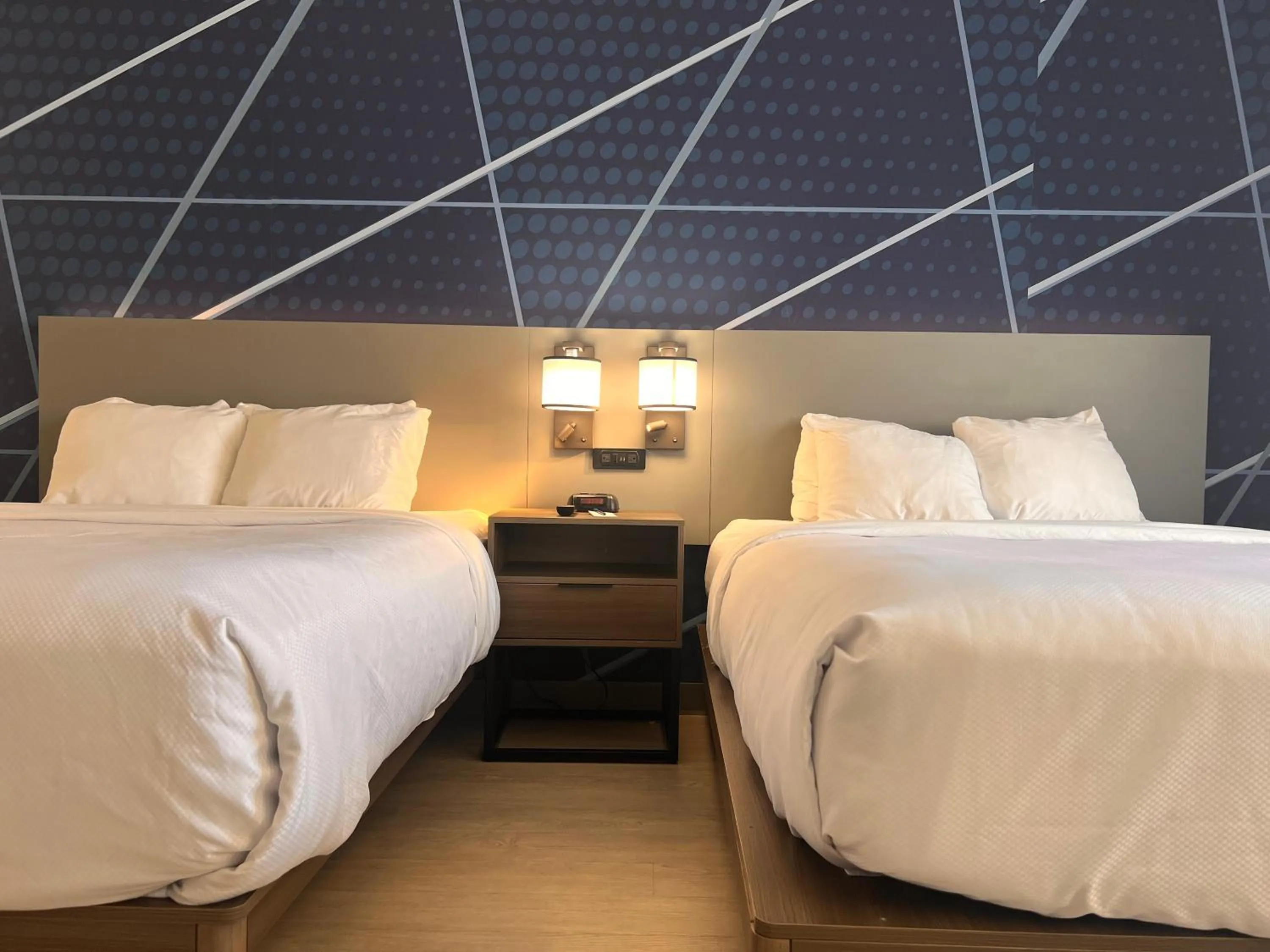 Bed in Comfort Suites Louisville Airport