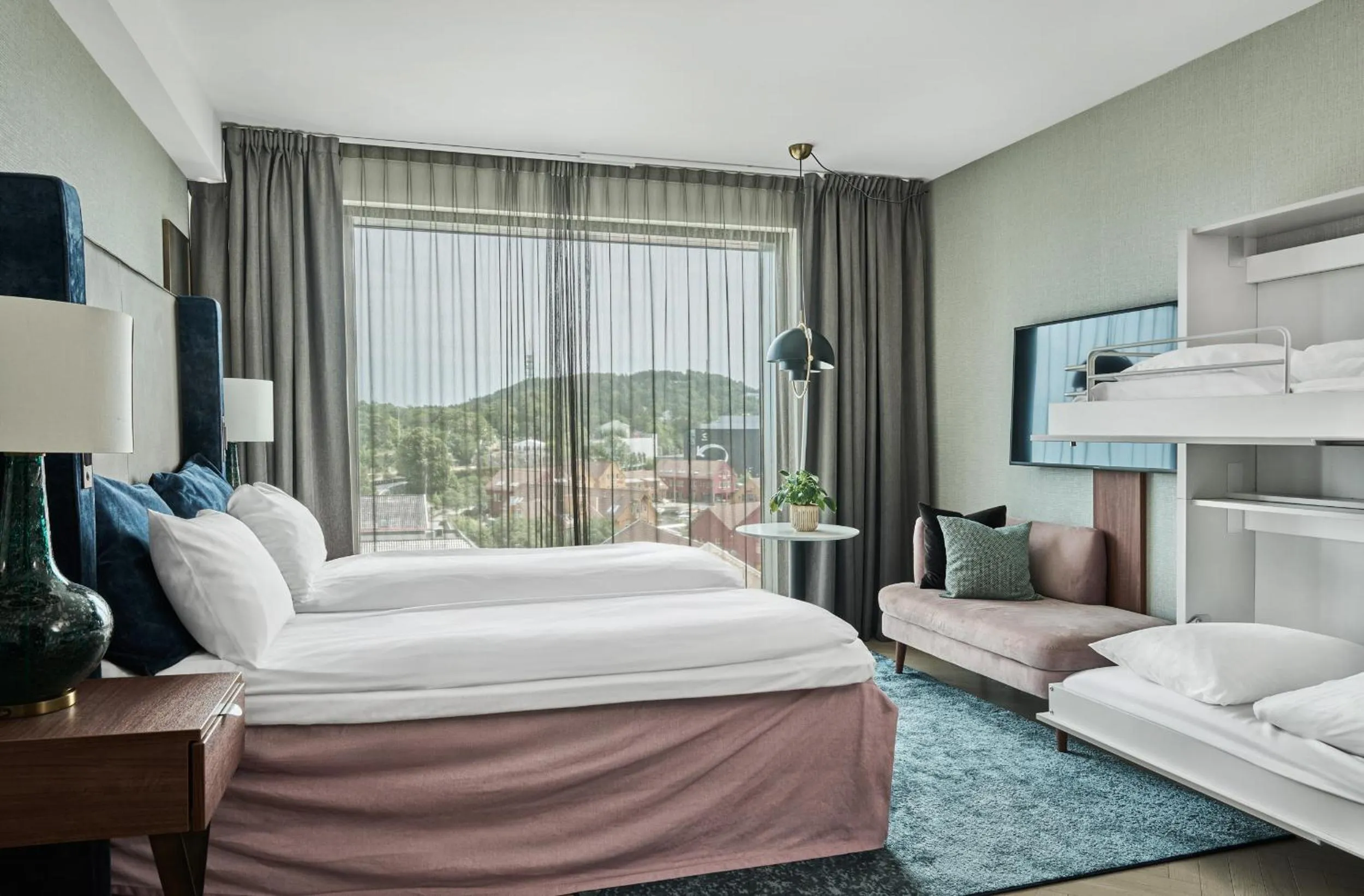 Bed in Radisson Blu Caledonien Hotel, Kristiansand