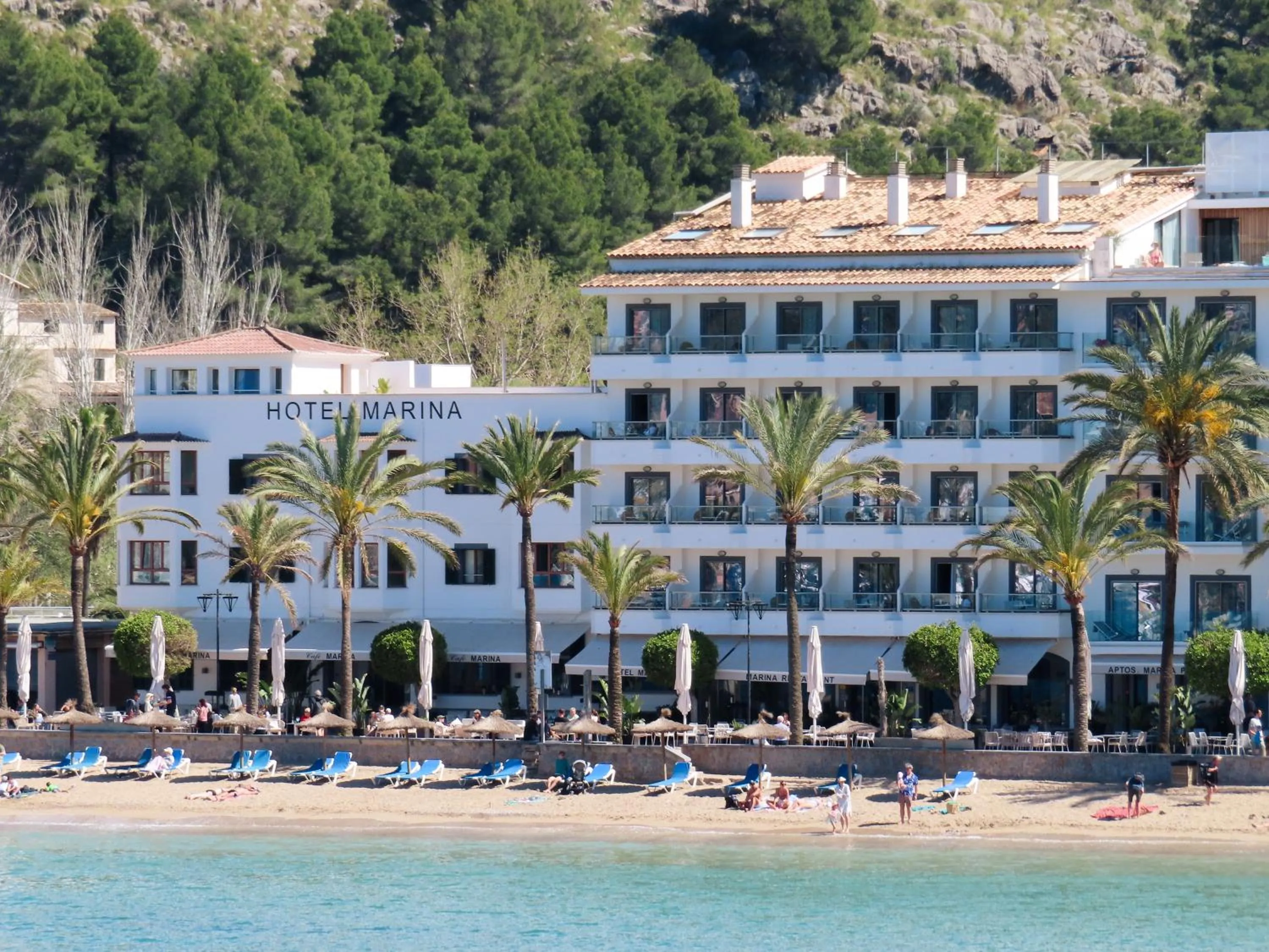 Property building in Hotel Marina