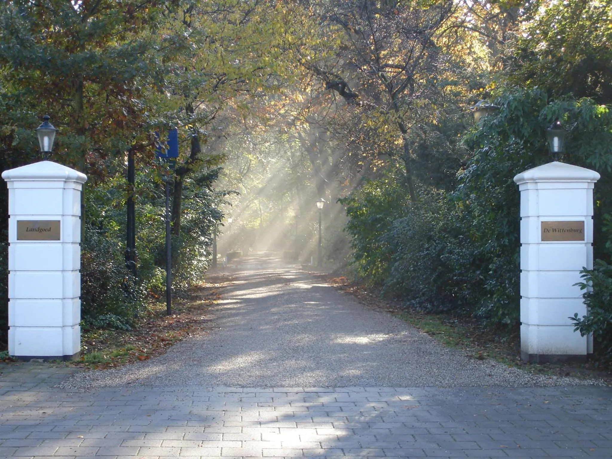 Facade/entrance in Kasteel de Wittenburg