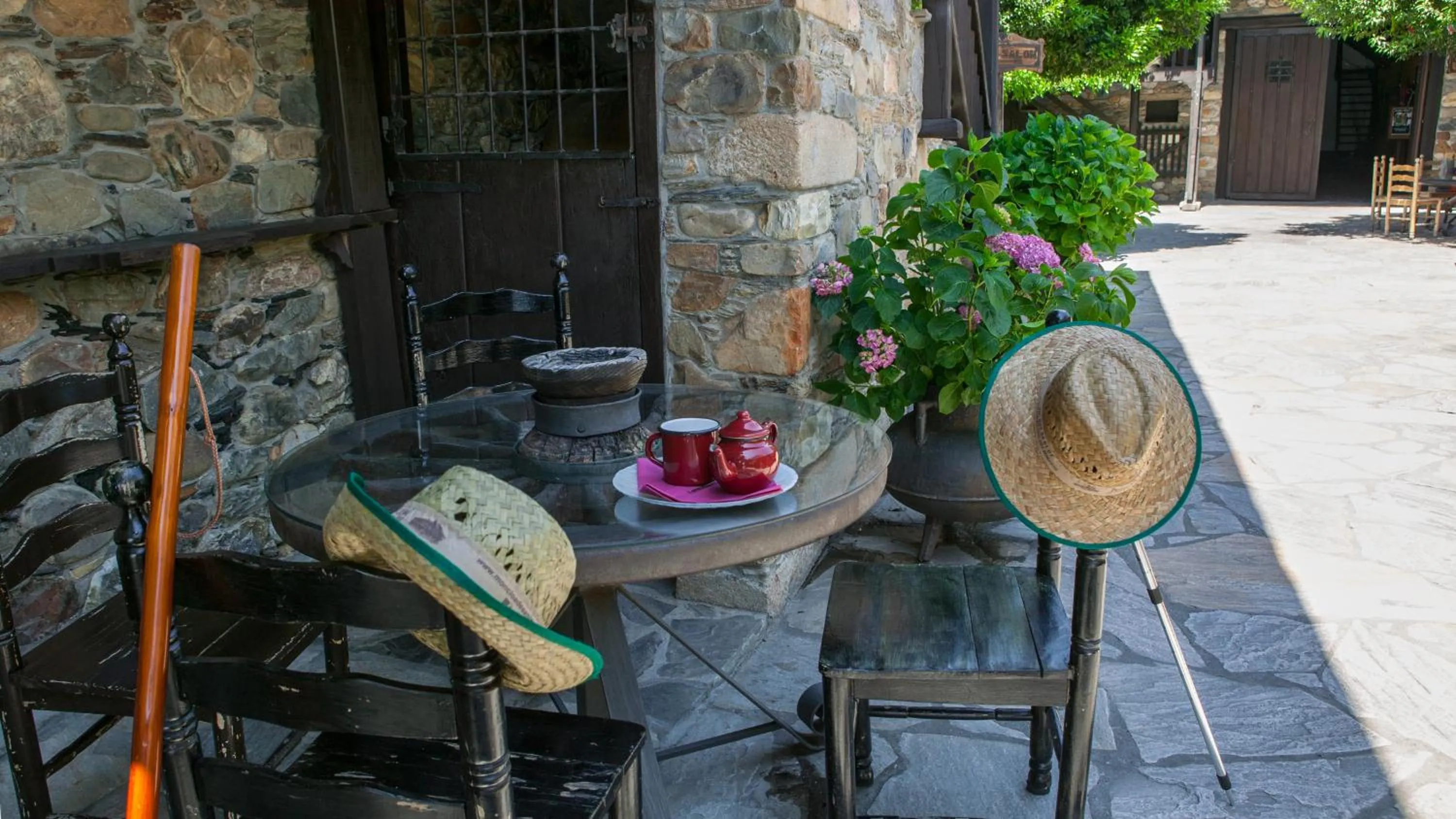 Patio in La Moncloa de San Lazaro