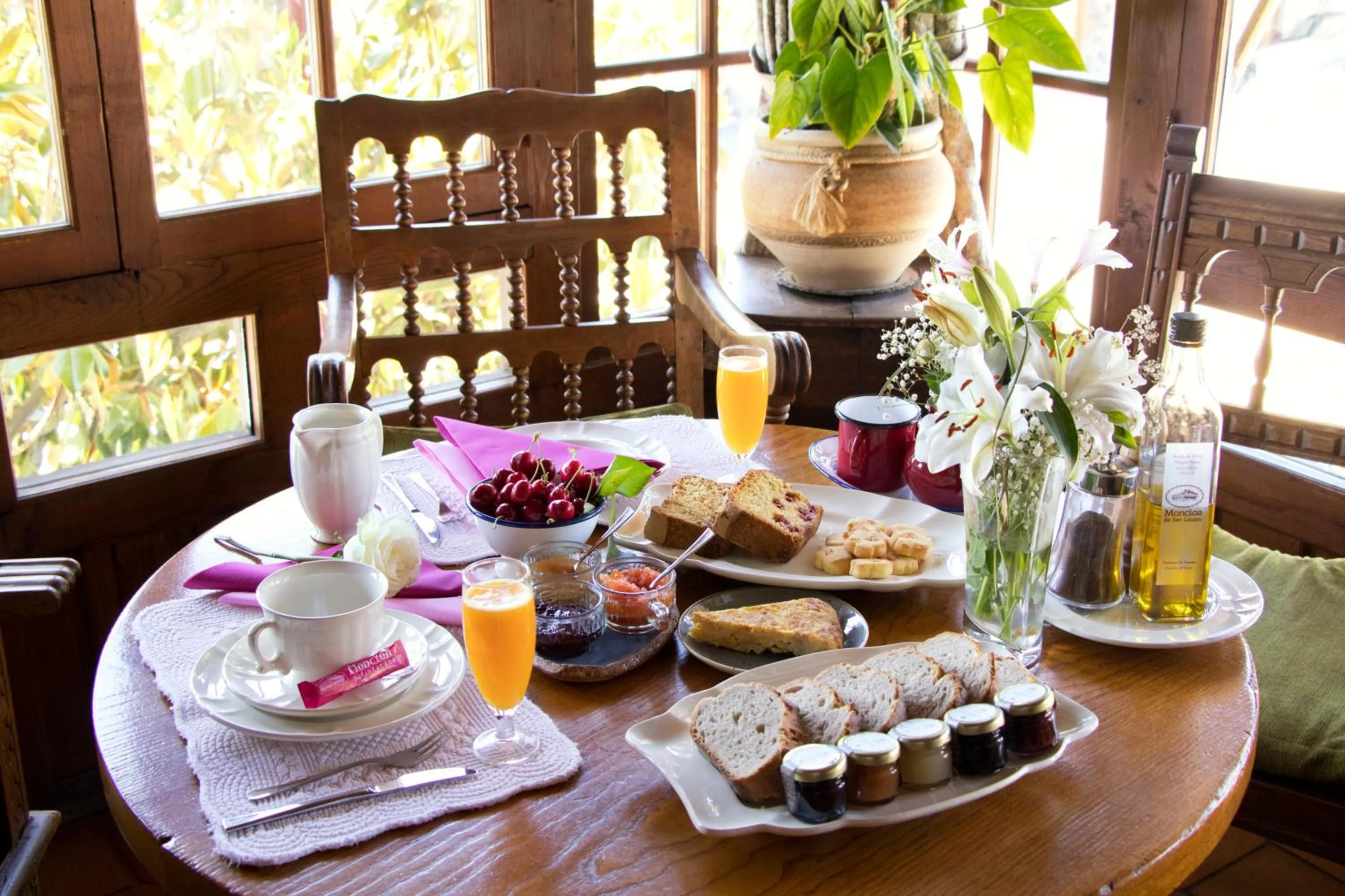 Food close-up in La Moncloa de San Lazaro