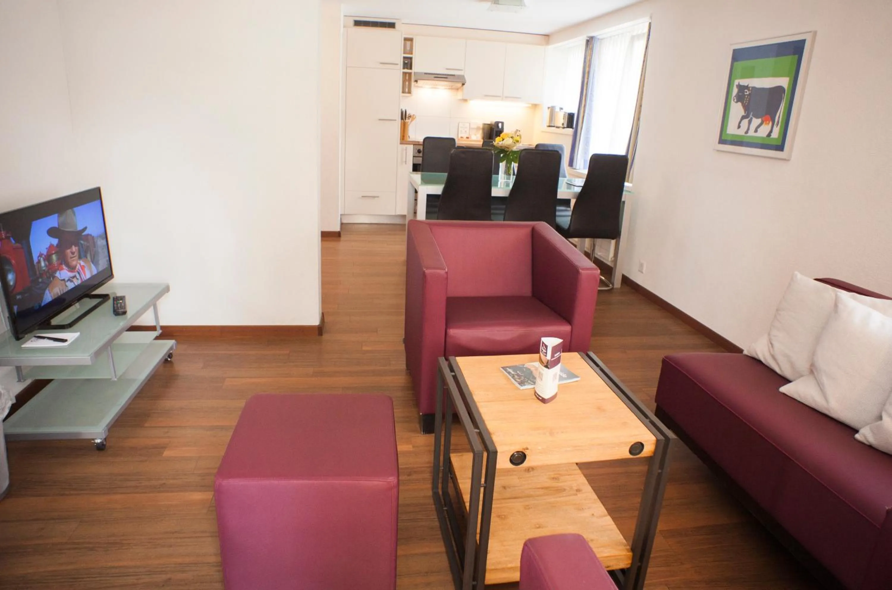 Living room in Eiger Guest House - Grindelwald