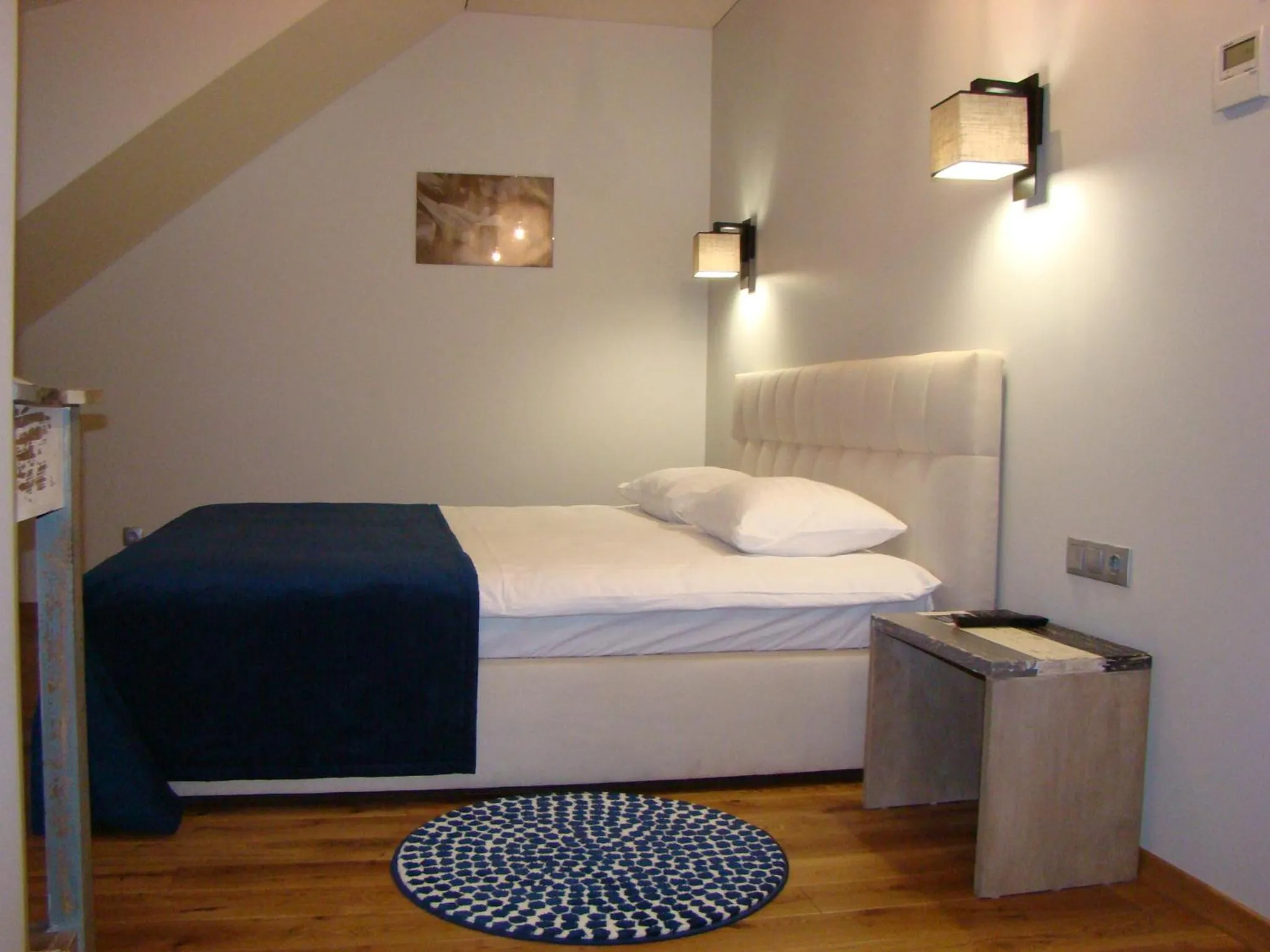 Photo of the whole room, Bed in Žvejų užeiga