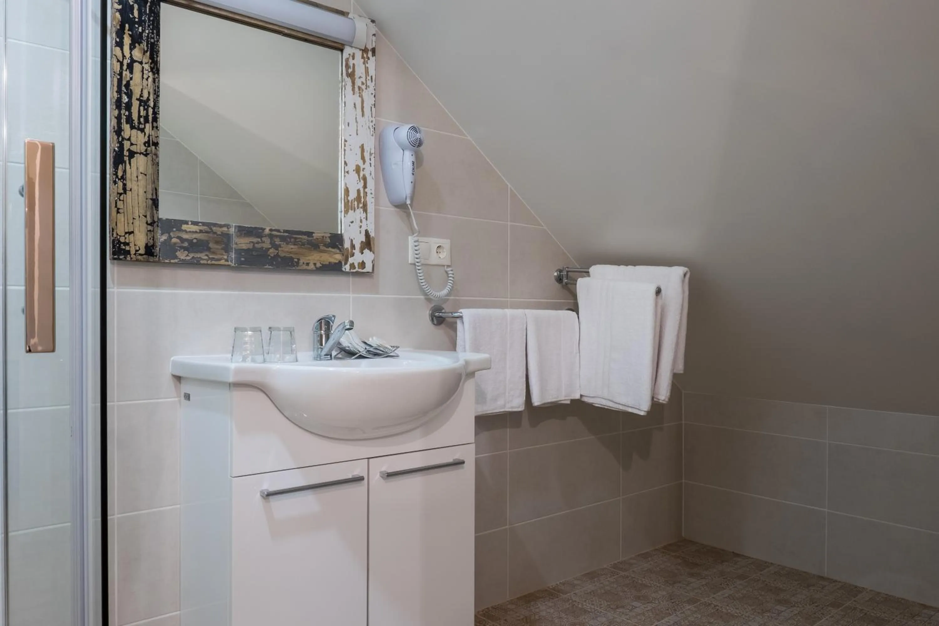 Bathroom in Žvejų užeiga