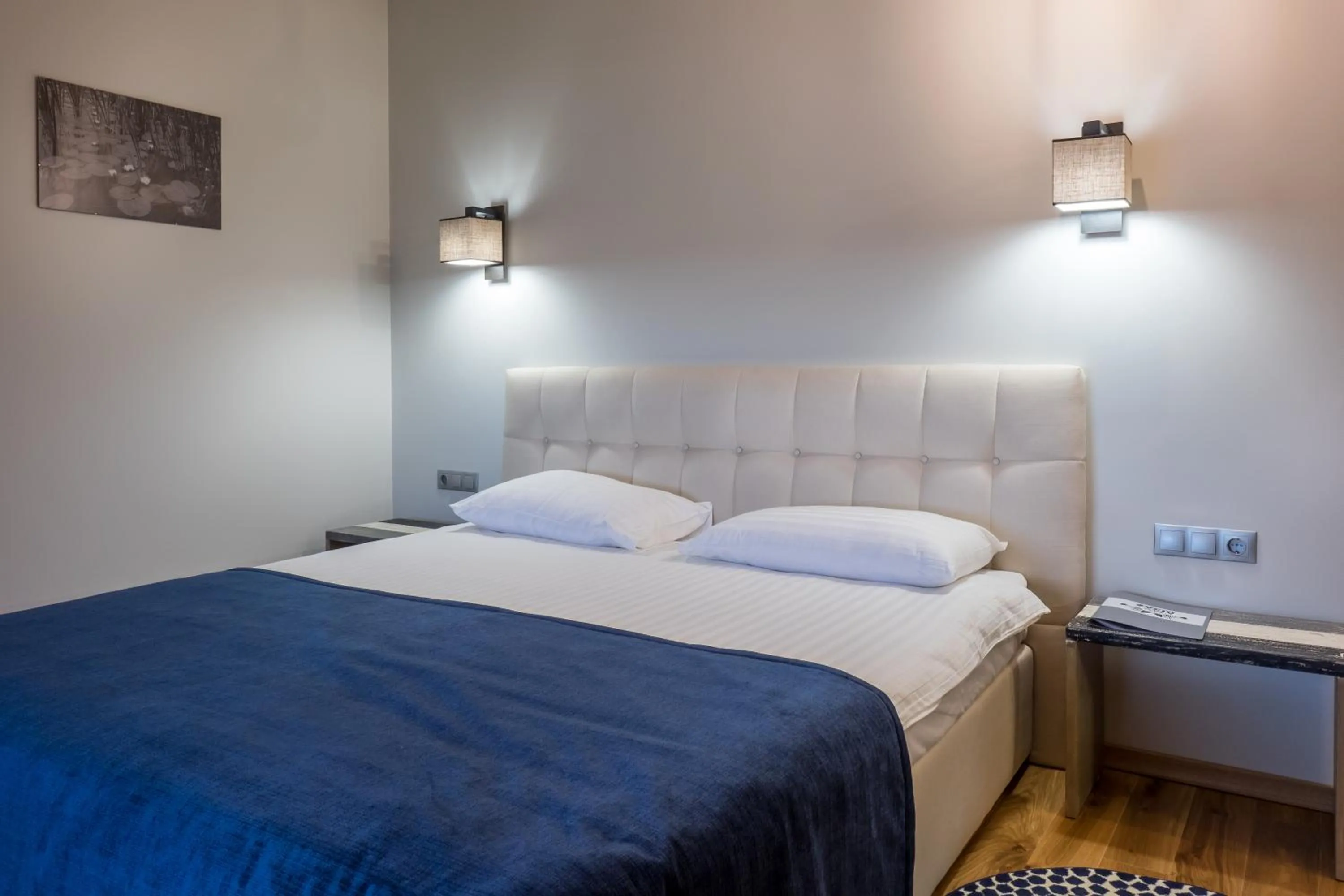 Photo of the whole room, Bed in Žvejų užeiga