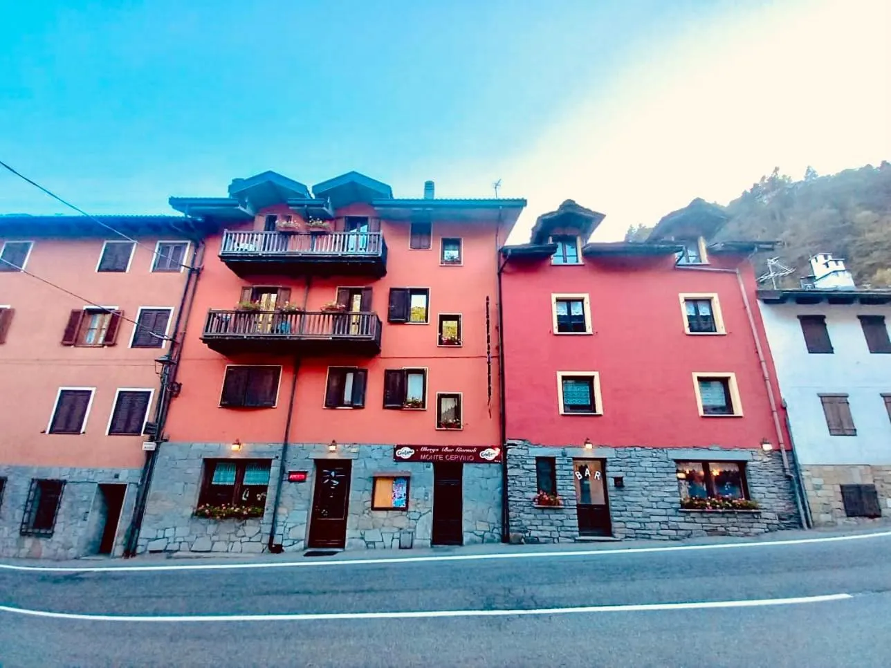 Property building in Locanda monte cervino